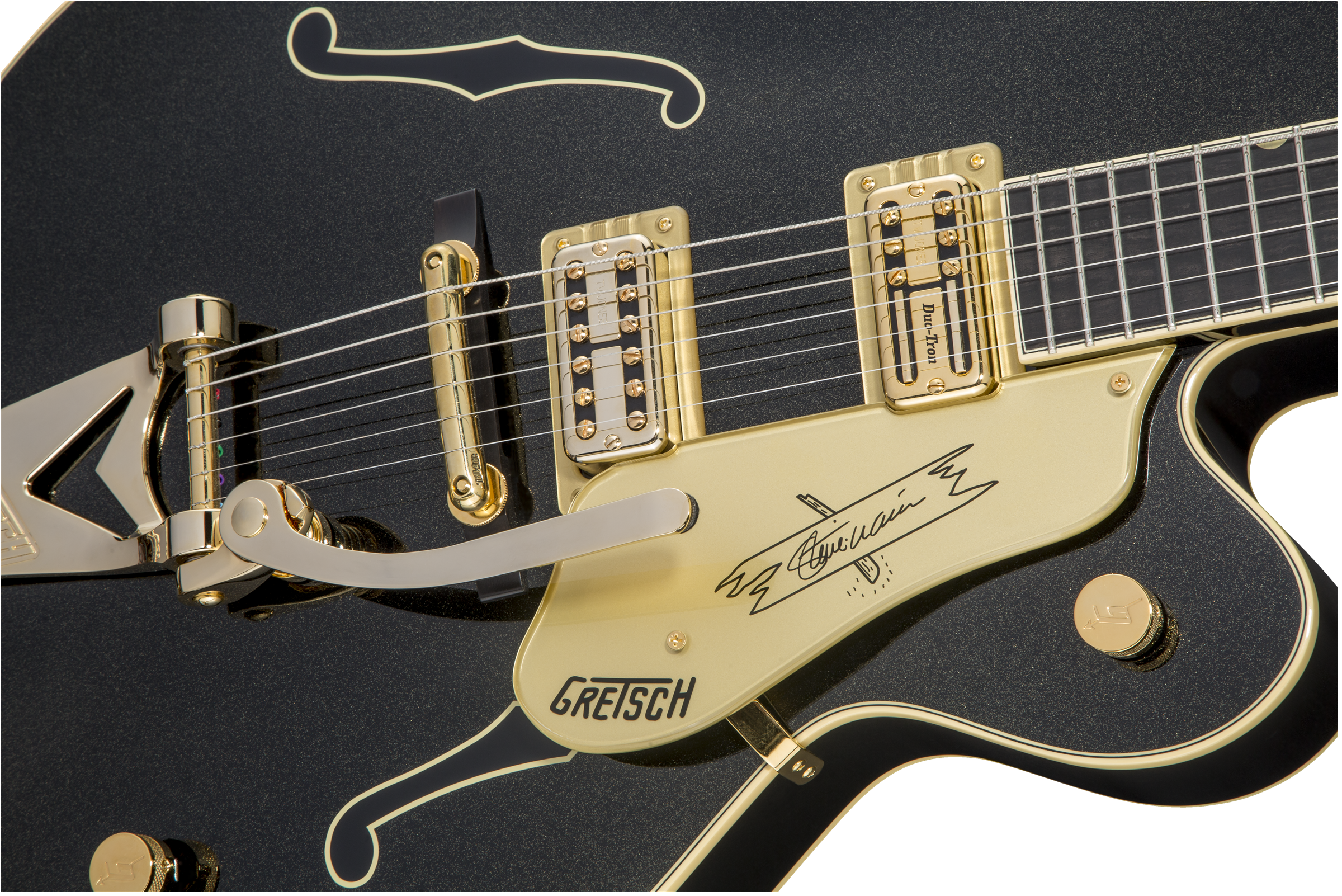 Gretsch G6120T-SW Steve Wariner Signature Nashville® Gentleman with Bigsby®, Ebony Fingerboard, Magic Black