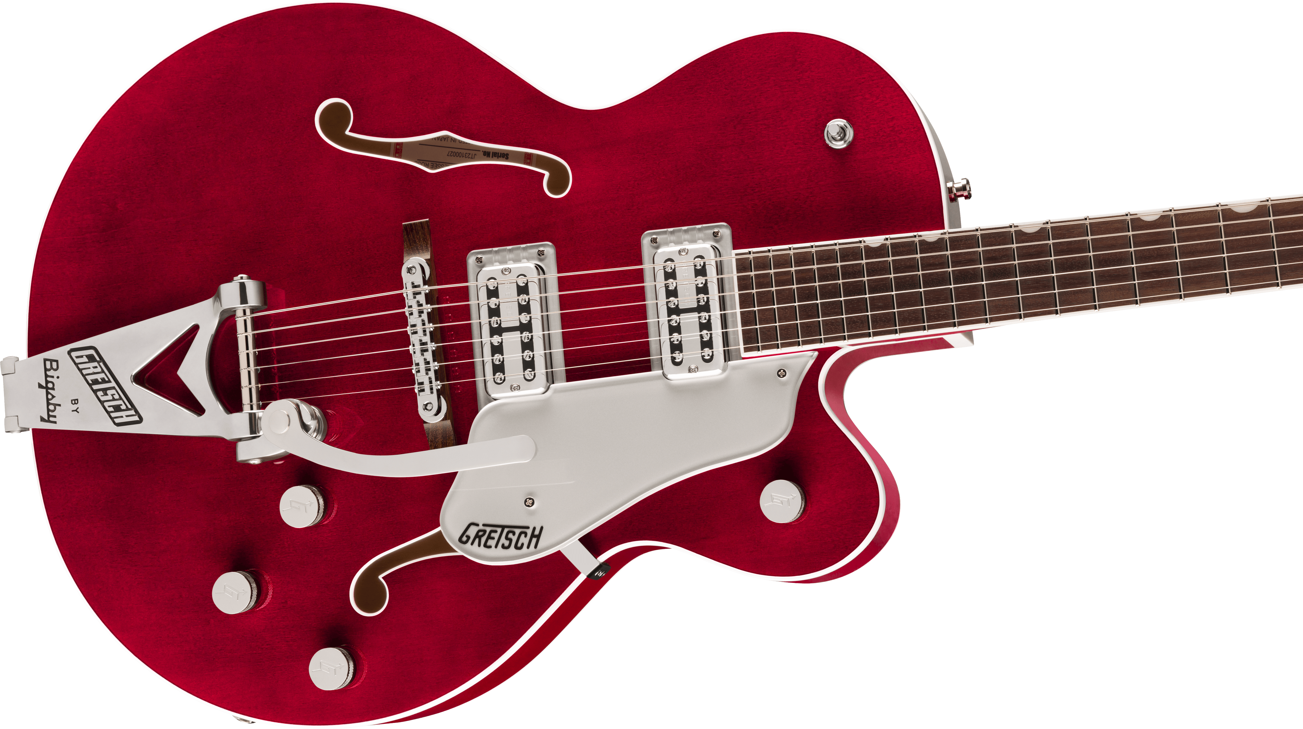 Gretsch Tennessean™ Hollow Body with String-Thru Bigsby® and Nickel Hardware, Rosewood Fingerboard, Deep Cherry