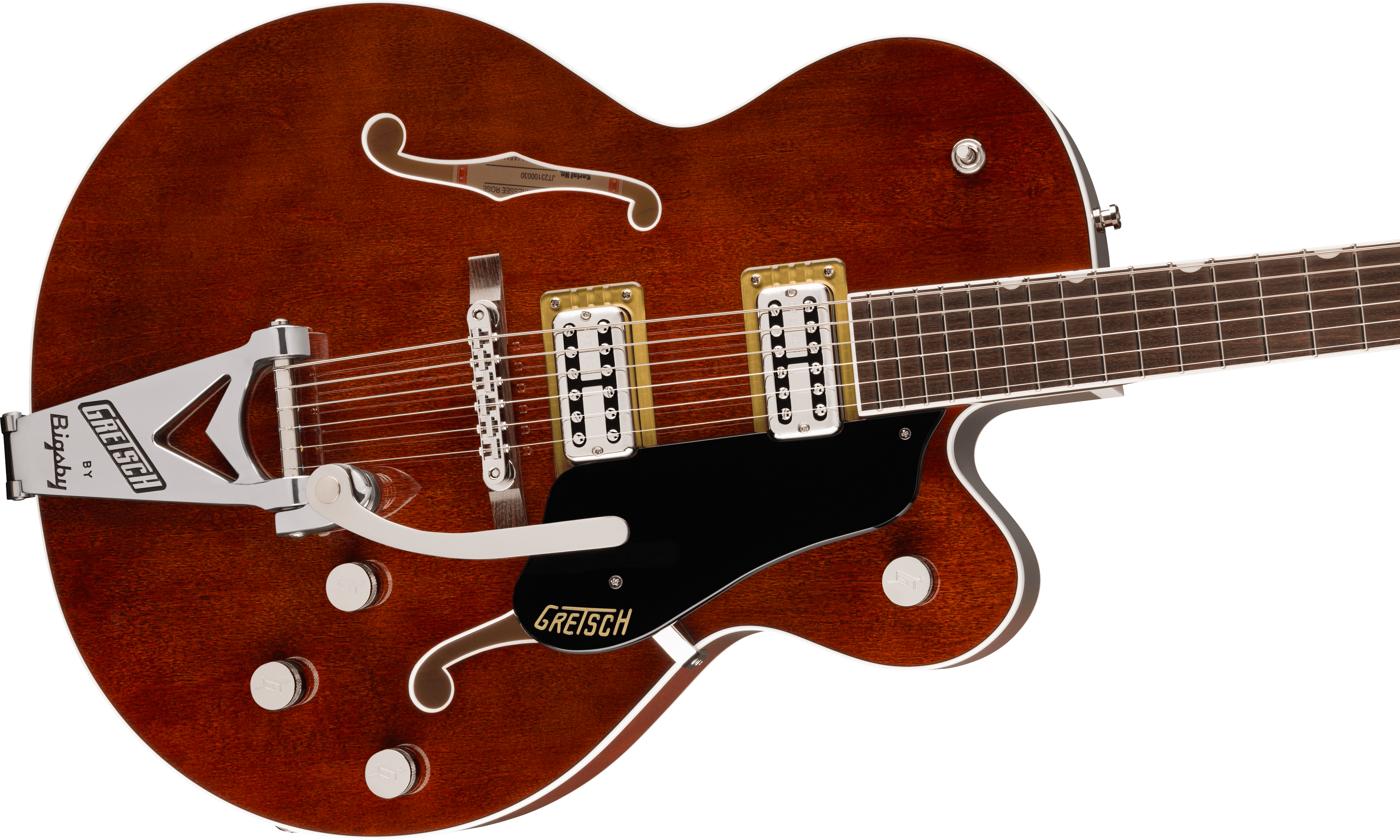 Gretsch Tennessean™ Hollow Body with String-Thru Bigsby® and Nickel Hardware, Rosewood Fingerboard, Walnut Stain