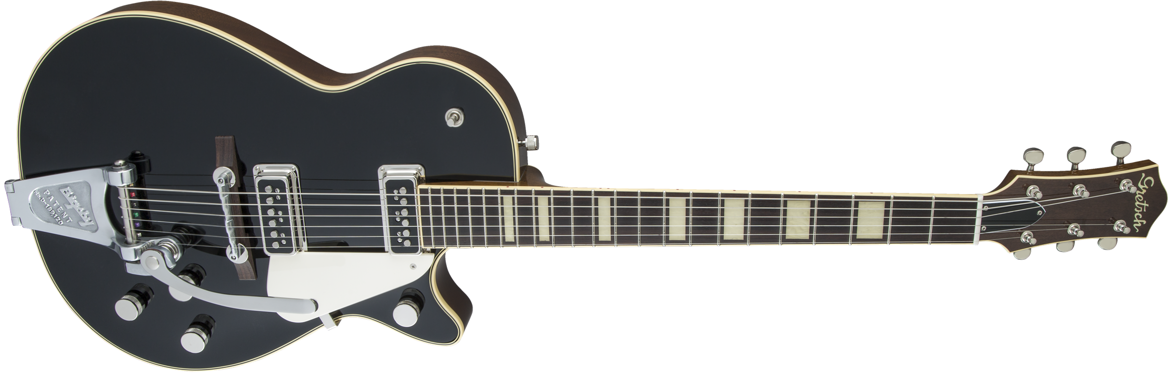 Gretsch G6128T-53 Vintage Select ’53 Duo Jet™ with Bigsby®, TV Jones®, Black