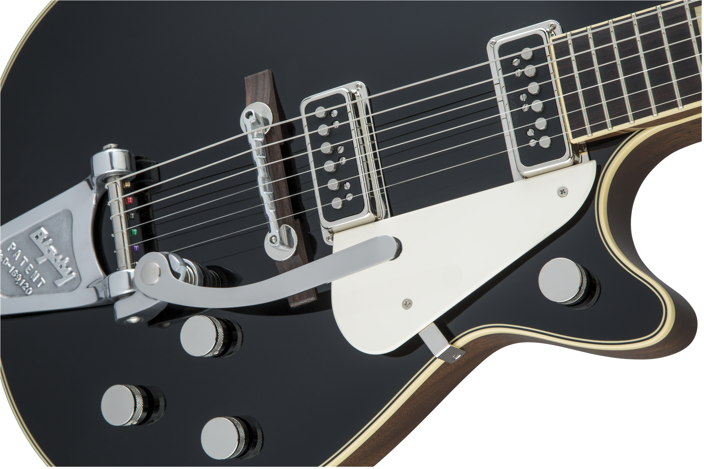 Gretsch G6128T-53 Vintage Select ’53 Duo Jet™ with Bigsby®, TV Jones®, Black