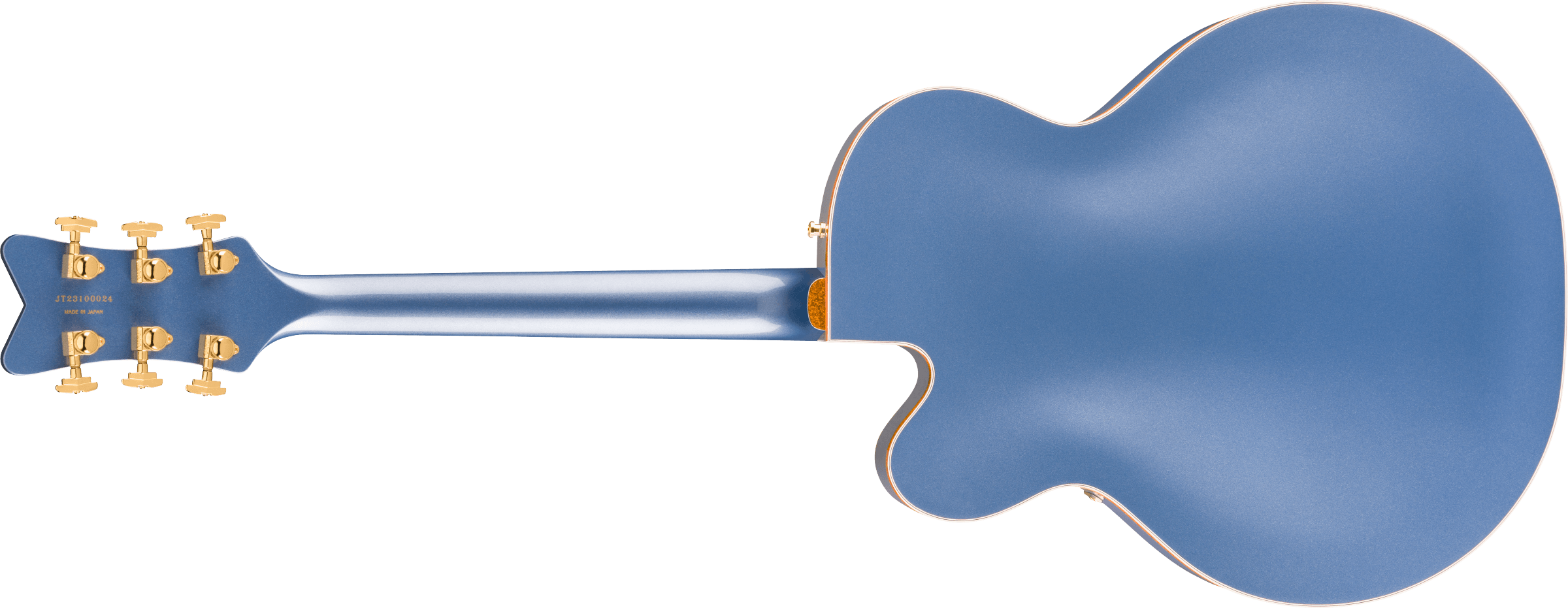 Gretsch Falcon™ Hollow Body with String-Thru Bigsby® and Gold Hardware, Ebony Fingerboard, Cerulean Smoke