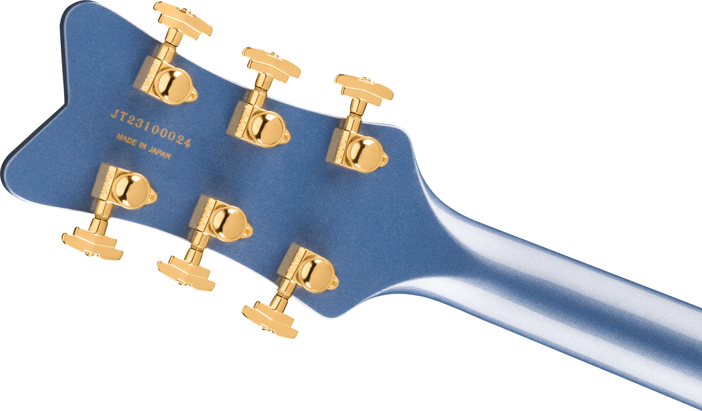 Gretsch Falcon™ Hollow Body with String-Thru Bigsby® and Gold Hardware, Ebony Fingerboard, Cerulean Smoke