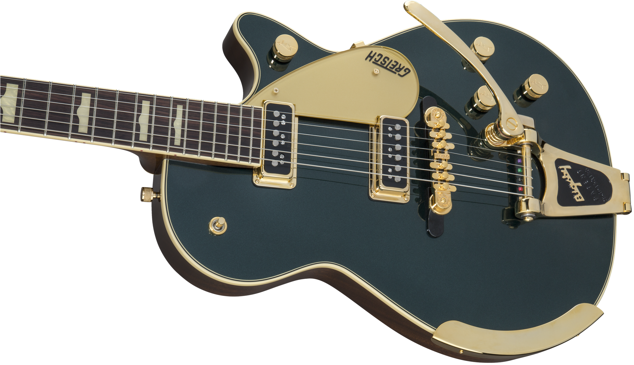 Gretsch G6128T-57 Vintage Select ’57 Duo Jet™ with Bigsby®, TV Jones®, Cadillac Green