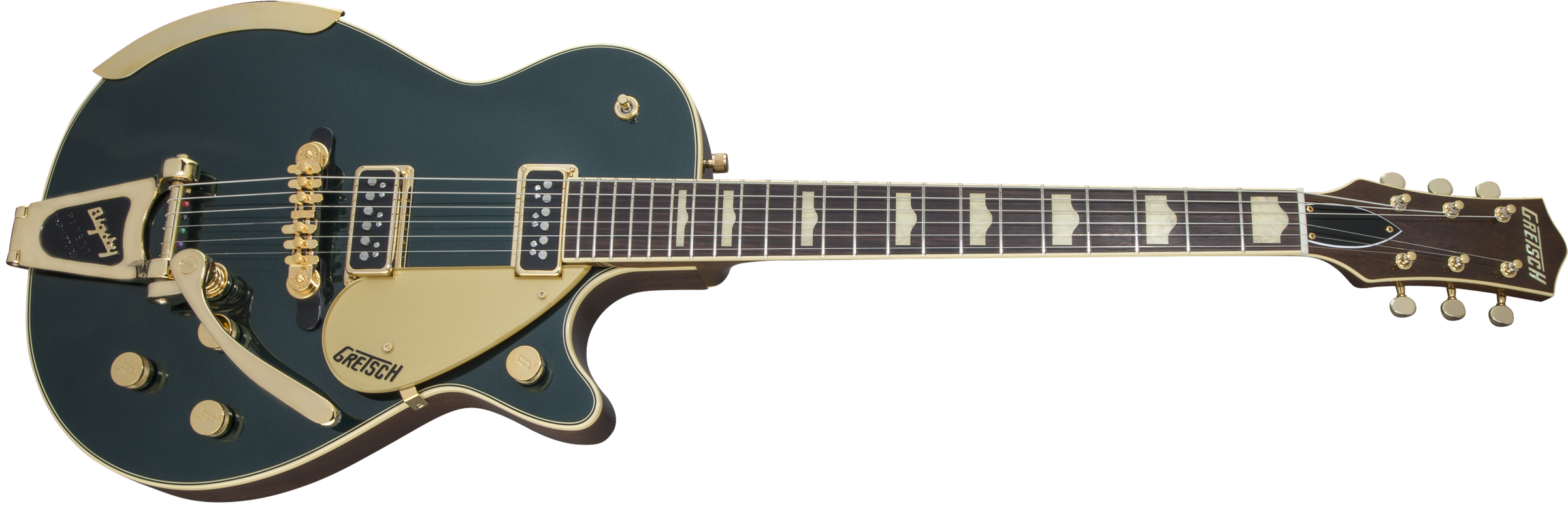 Gretsch G6128T-57 Vintage Select ’57 Duo Jet™ with Bigsby®, TV Jones®, Cadillac Green