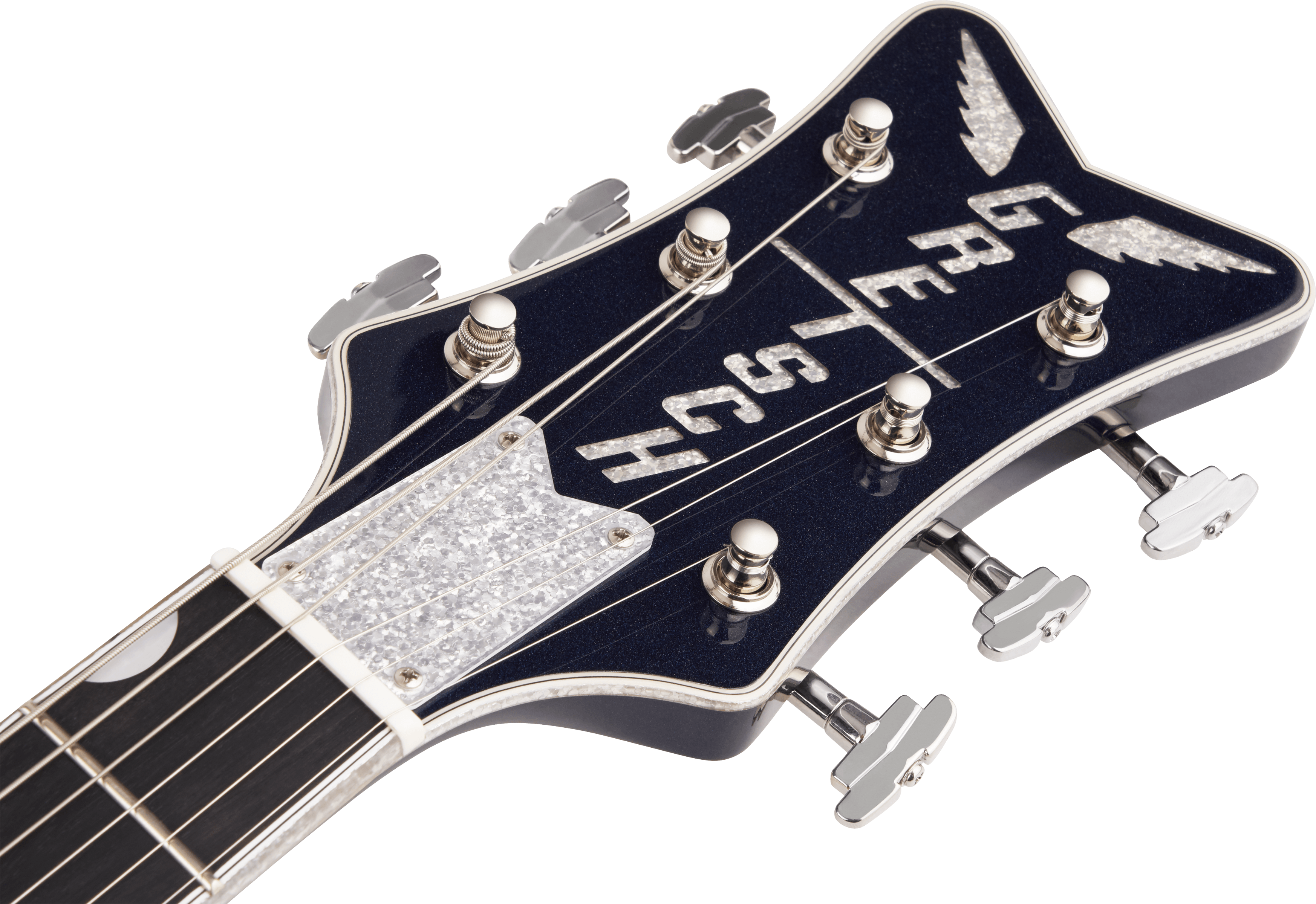 Gretsch G6136T-RR Rich Robinson Signature Magpie with Bigsby®, Ebony Fingerboard, Raven's Breast Blue