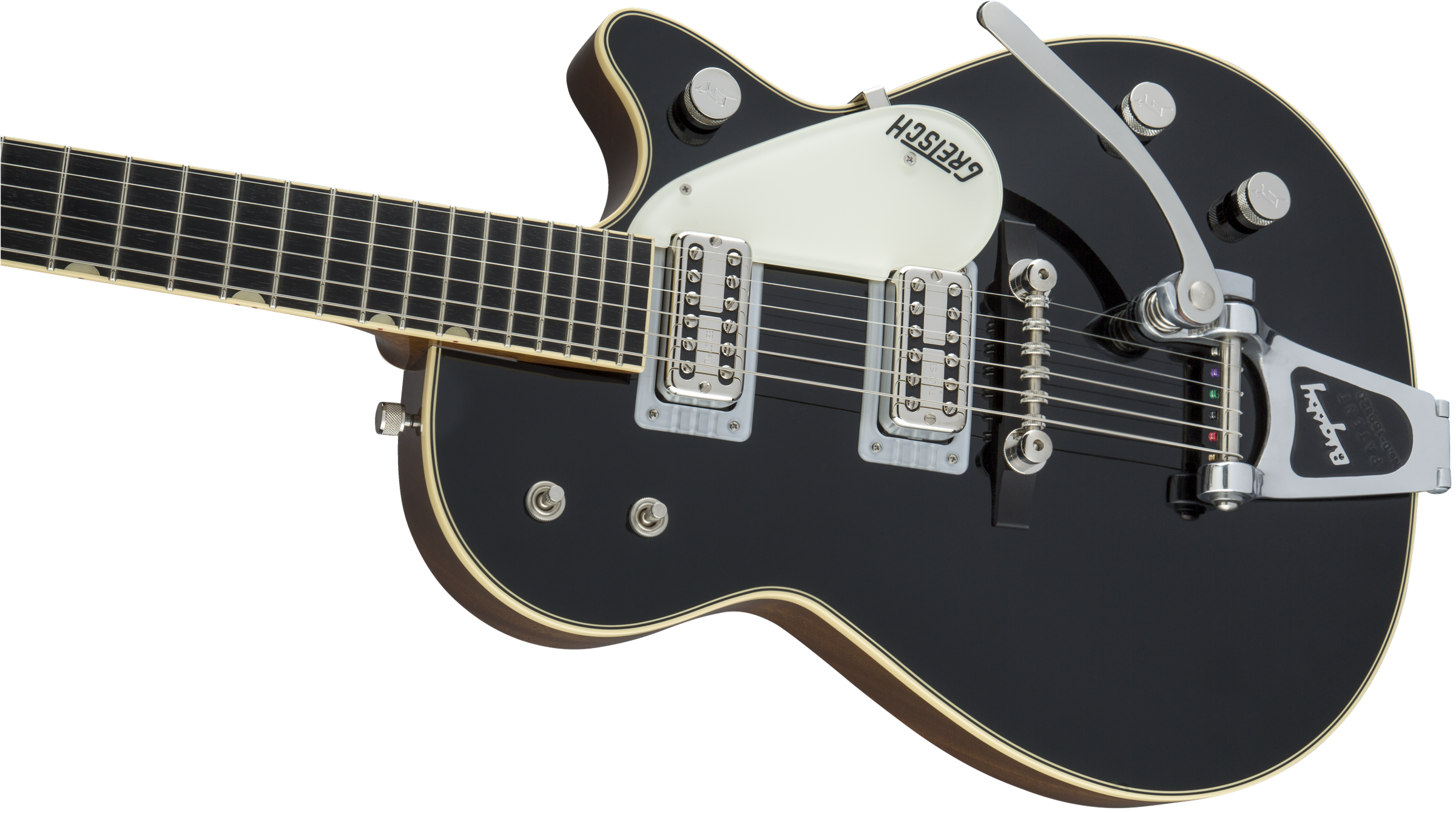 Gretsch G6128T-59 Vintage Select ’59 Duo Jet™ with Bigsby®, TV Jones®, Black