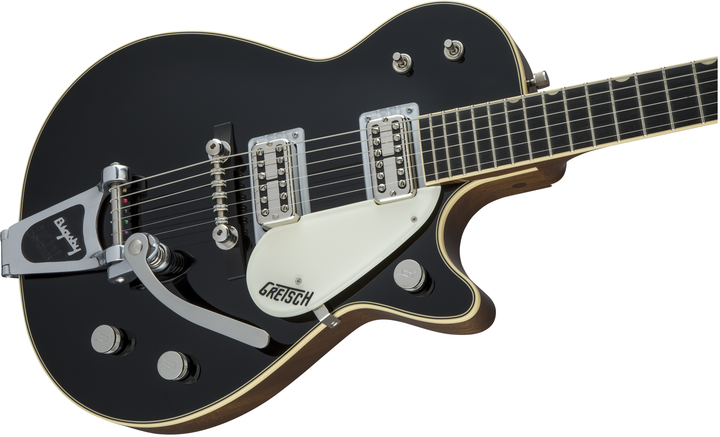 Gretsch G6128T-59 Vintage Select ’59 Duo Jet™ with Bigsby®, TV Jones®, Black
