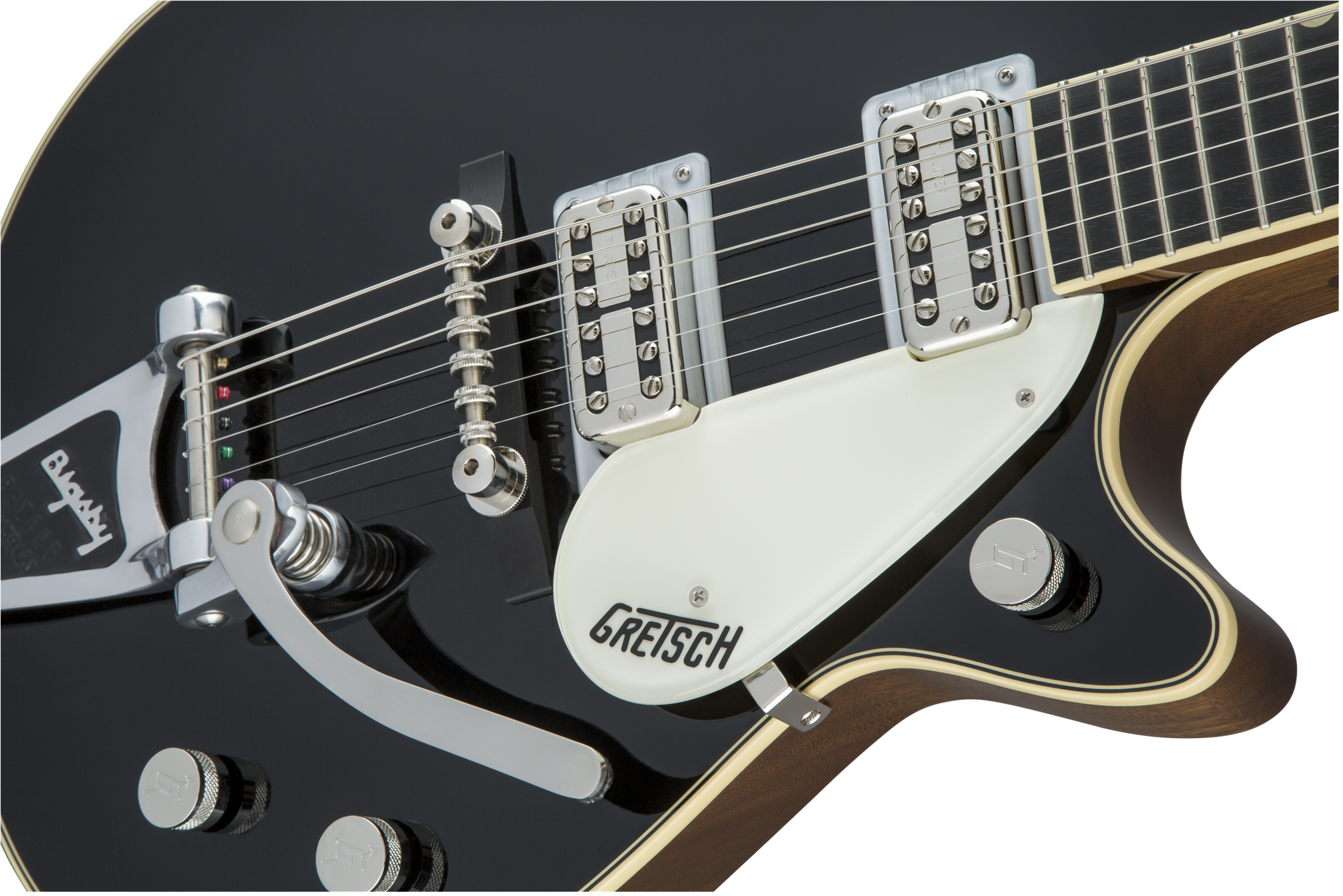 Gretsch G6128T-59 Vintage Select ’59 Duo Jet™ with Bigsby®, TV Jones®, Black