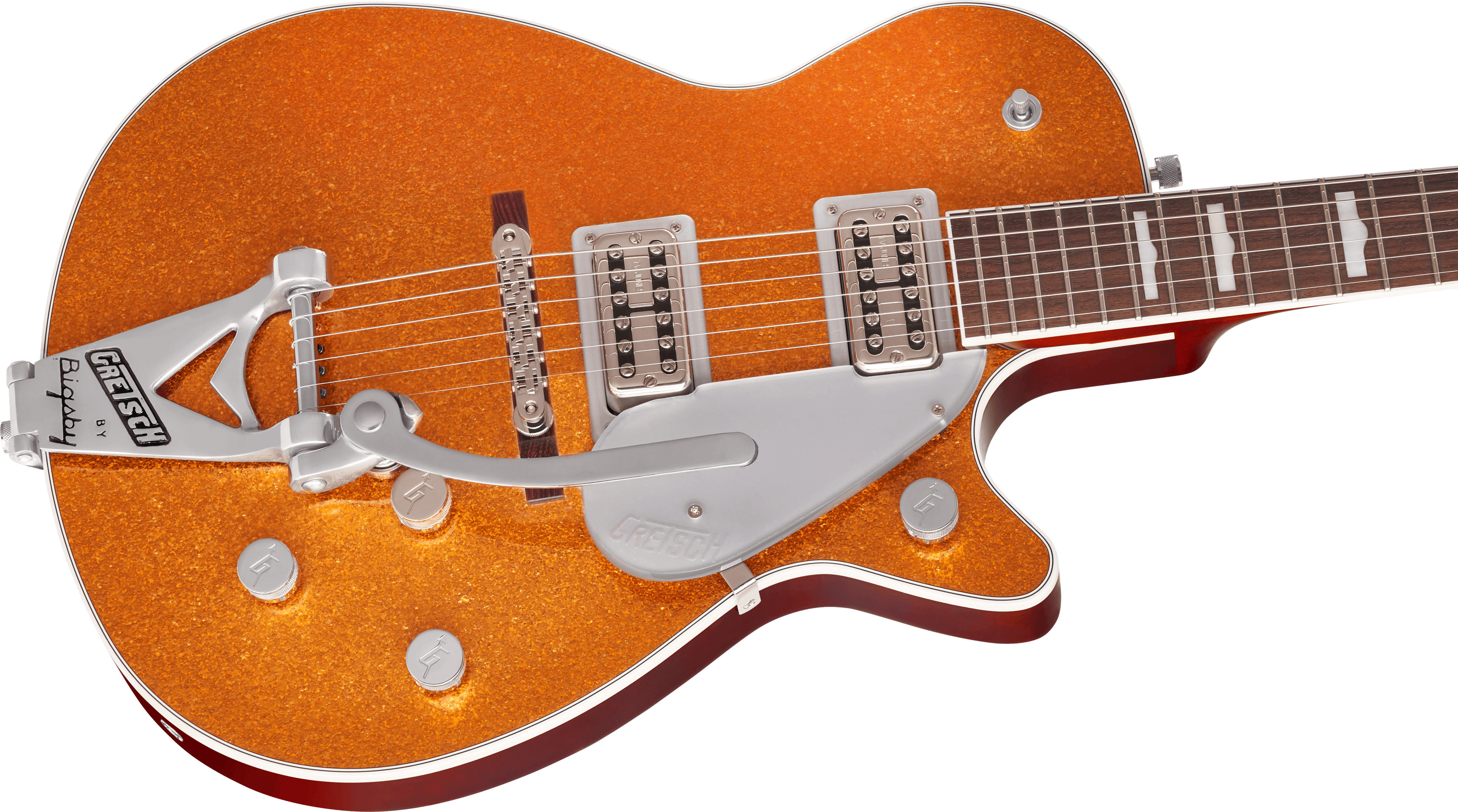 Gretsch G6129T-89 Vintage Select ‘89 Sparkle Jet™ with Bigsby®, Rosewood Fingerboard, Gold Sparkle