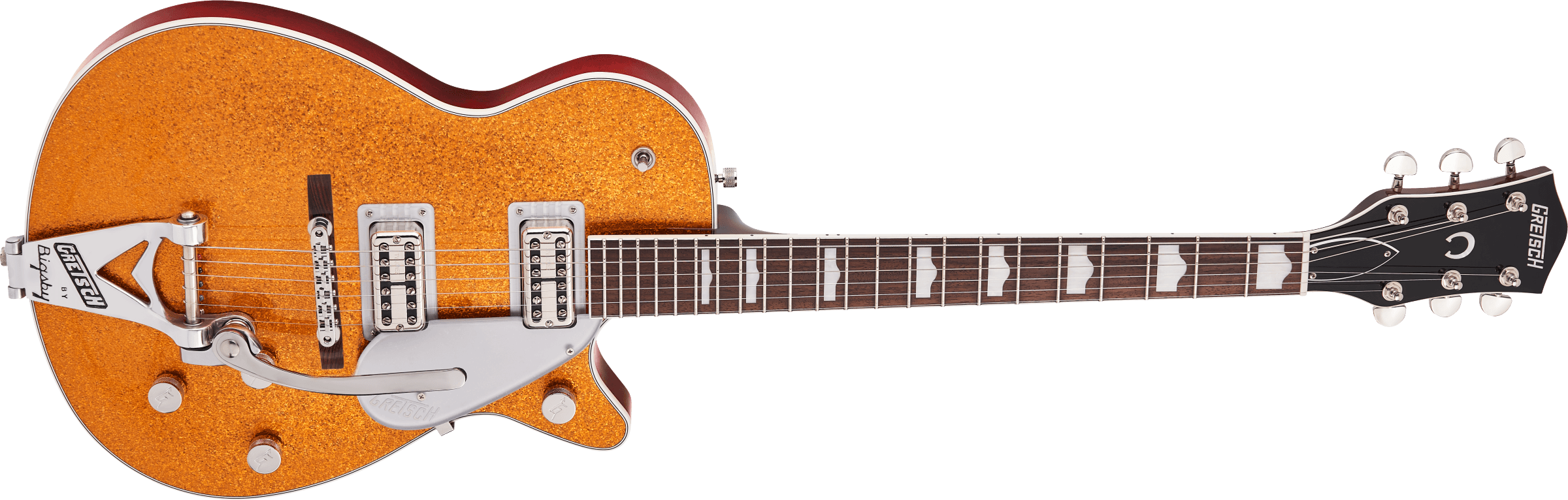 Gretsch G6129T-89 Vintage Select ‘89 Sparkle Jet™ with Bigsby®, Rosewood Fingerboard, Gold Sparkle