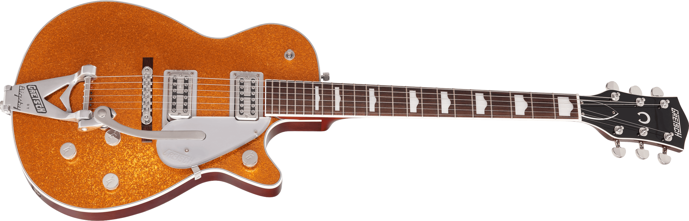 Gretsch G6129T-89 Vintage Select ‘89 Sparkle Jet™ with Bigsby®, Rosewood Fingerboard, Gold Sparkle
