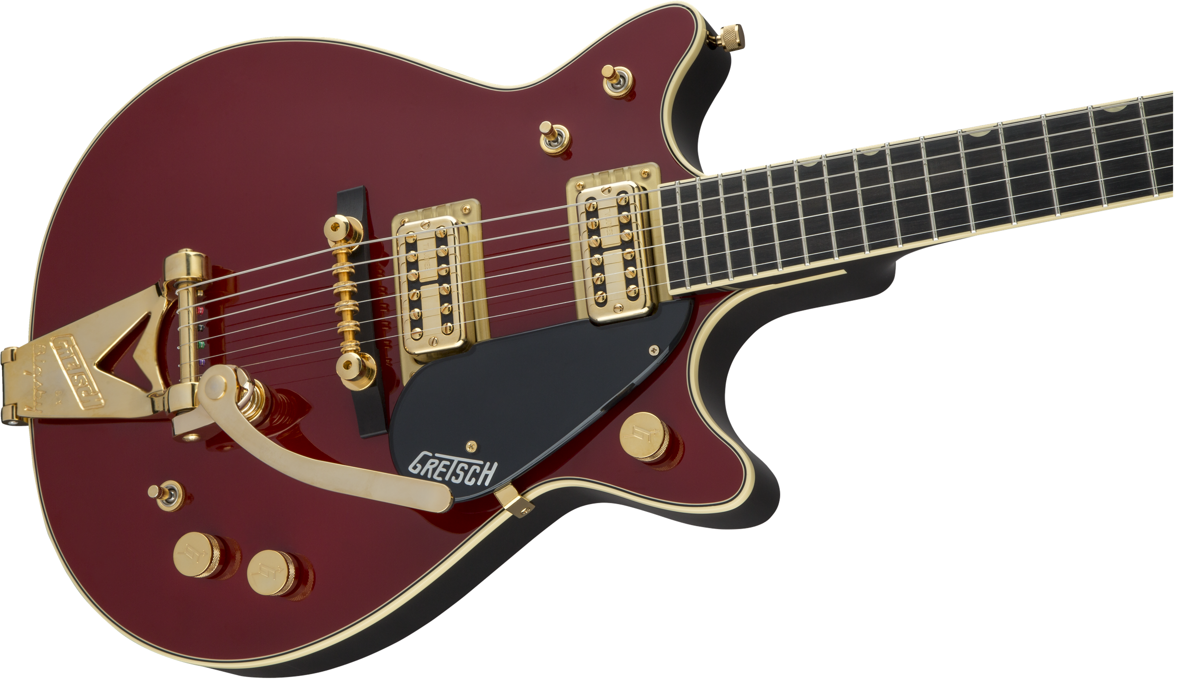 Gretsch G6131T-62 Vintage Select ’62 Jet™ with Bigsby®, TV Jones®, Vintage Firebird Red