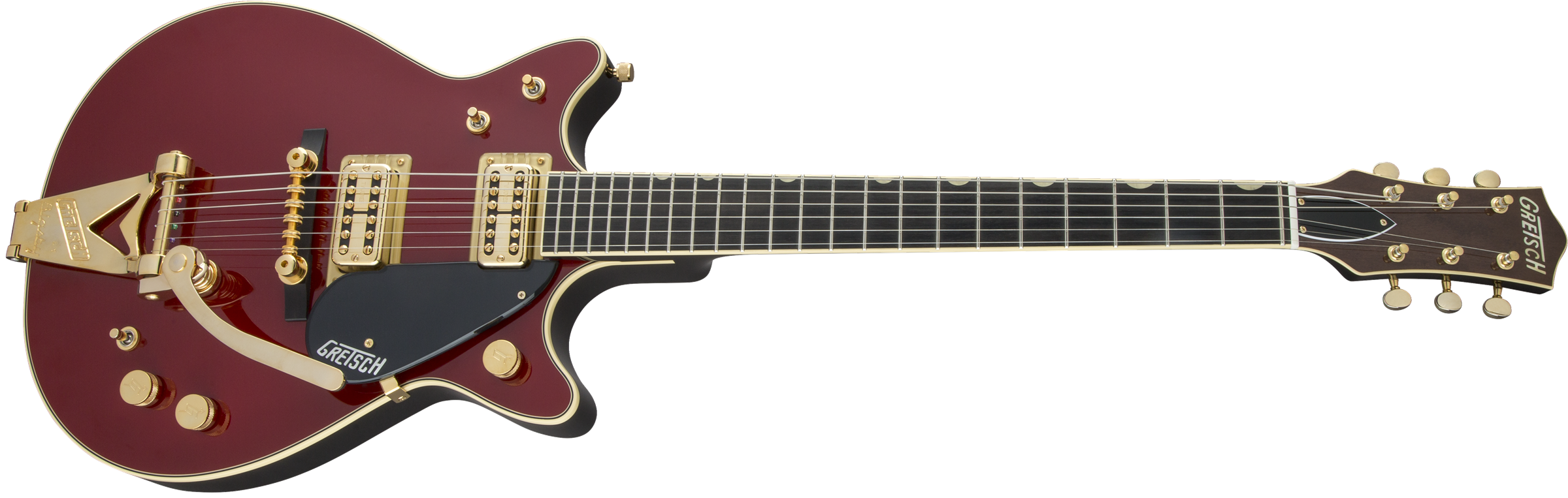Gretsch G6131T-62 Vintage Select ’62 Jet™ with Bigsby®, TV Jones®, Vintage Firebird Red