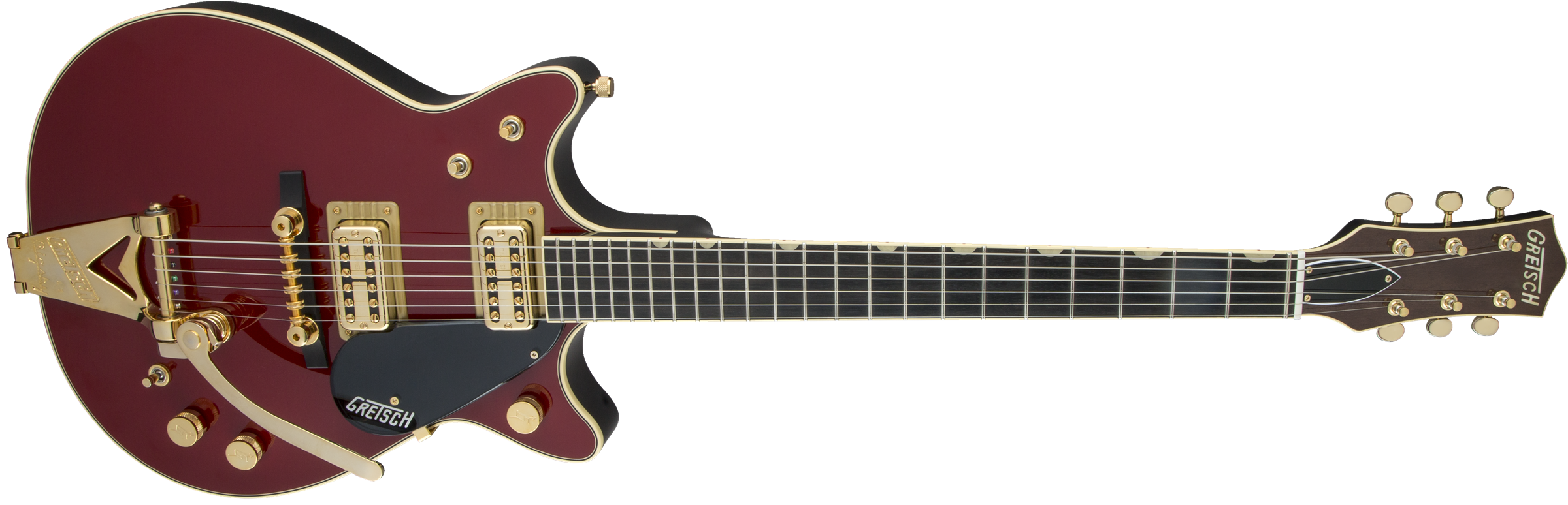 Gretsch G6131T-62 Vintage Select ’62 Jet™ with Bigsby®, TV Jones®, Vintage Firebird Red