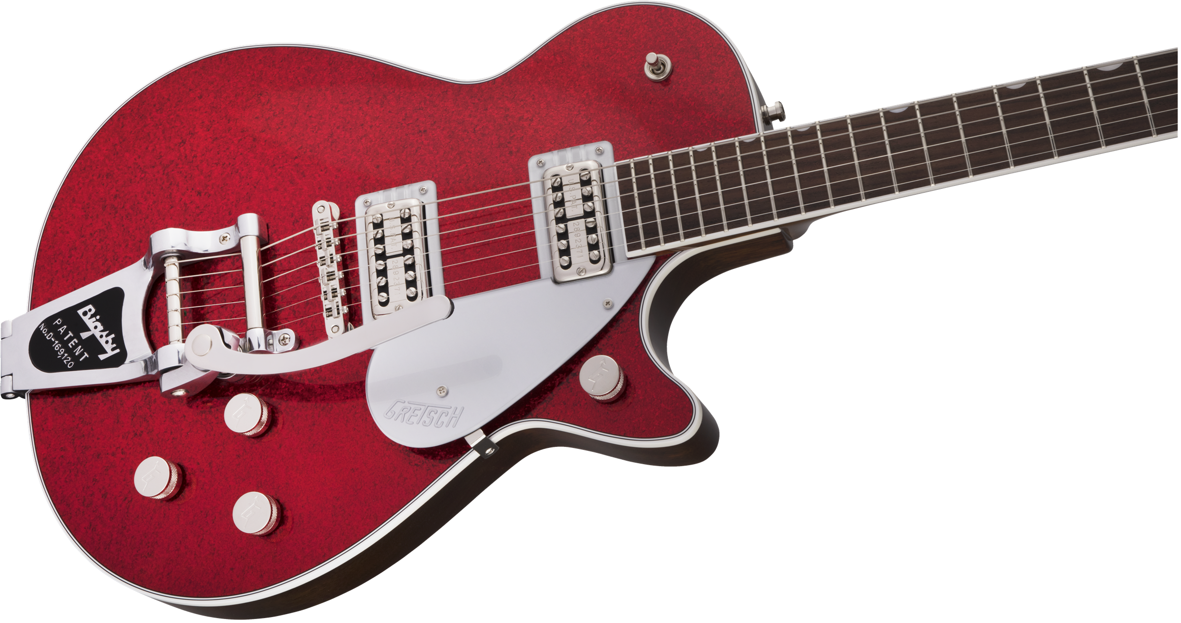 Gretsch G6129T Players Edition Jet™ FT with Bigsby®, Rosewood Fingerboard, Red Sparkle