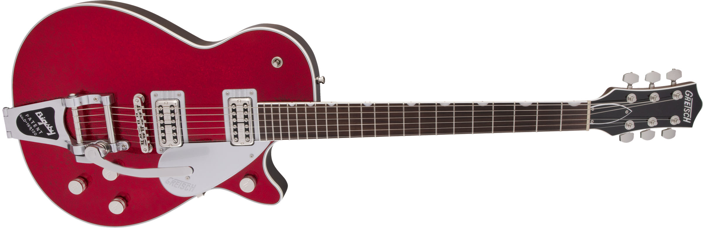 Gretsch G6129T Players Edition Jet™ FT with Bigsby®, Rosewood Fingerboard, Red Sparkle