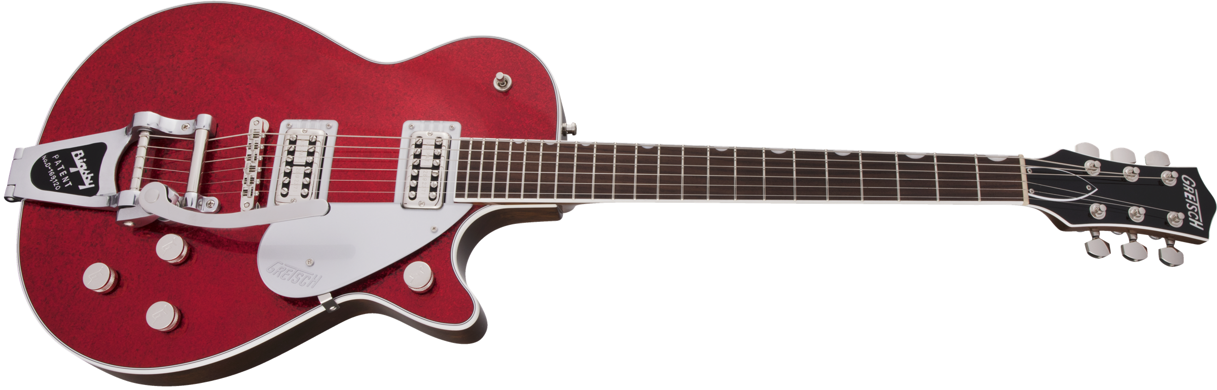 Gretsch G6129T Players Edition Jet™ FT with Bigsby®, Rosewood Fingerboard, Red Sparkle