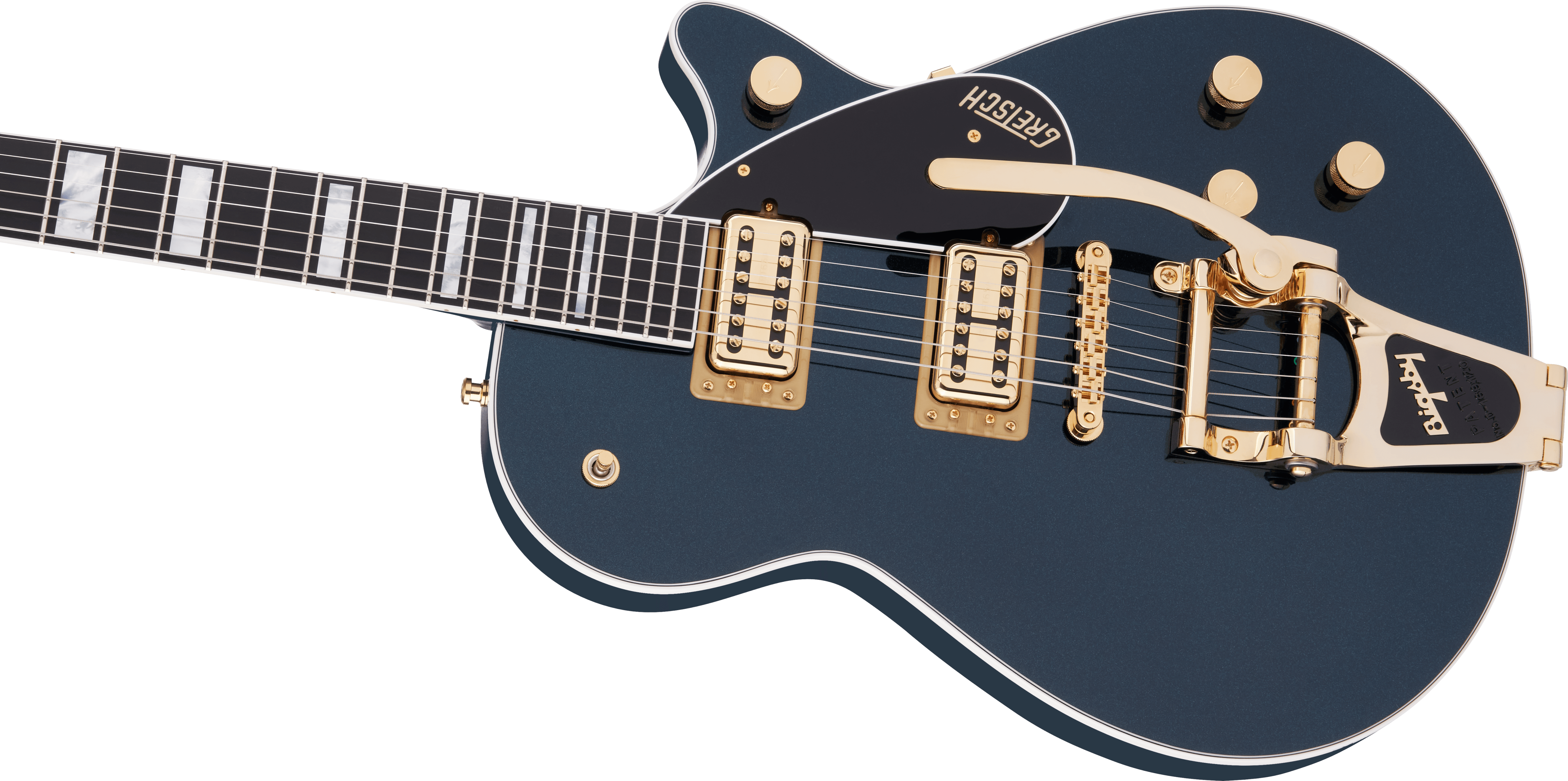 Gretsch G6228TG Players Edition Jet™ BT with Bigsby® and Gold Hardware, Ebony Fingerboard, Midnight Sapphire