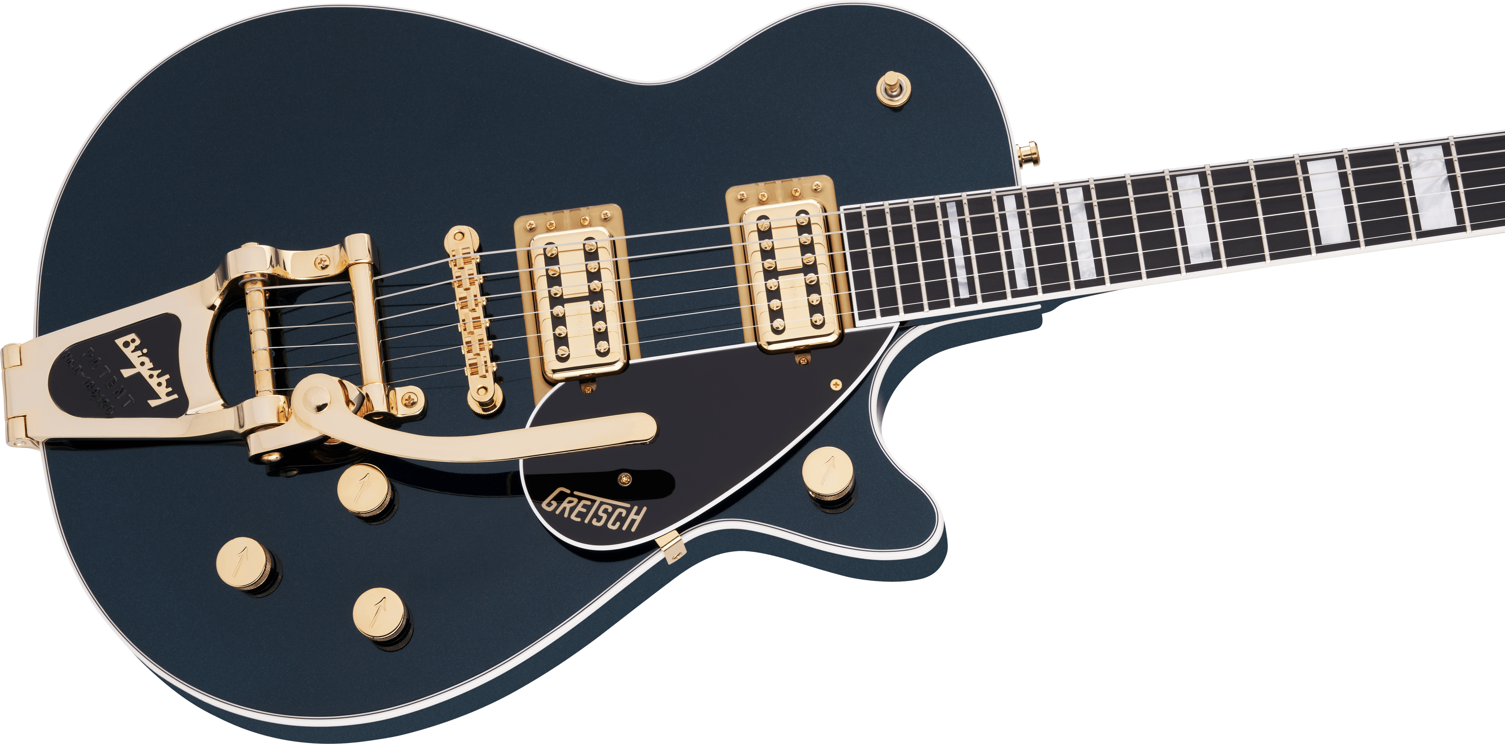 Gretsch G6228TG Players Edition Jet™ BT with Bigsby® and Gold Hardware, Ebony Fingerboard, Midnight Sapphire