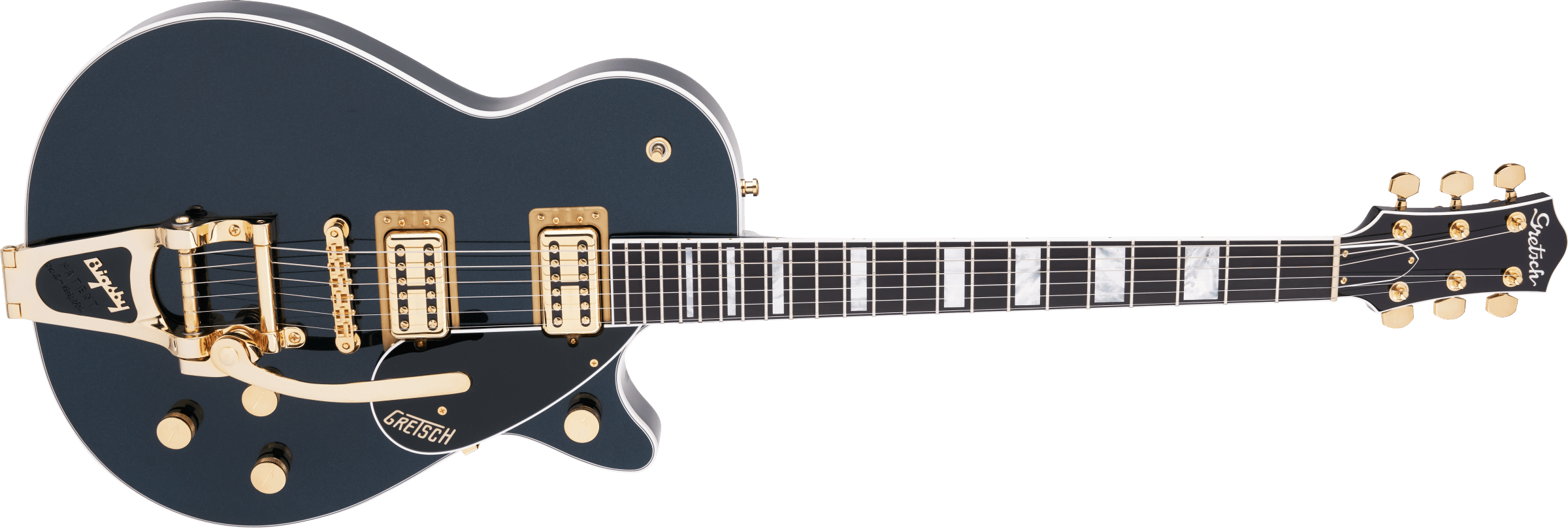 Gretsch G6228TG Players Edition Jet™ BT with Bigsby® and Gold Hardware, Ebony Fingerboard, Midnight Sapphire