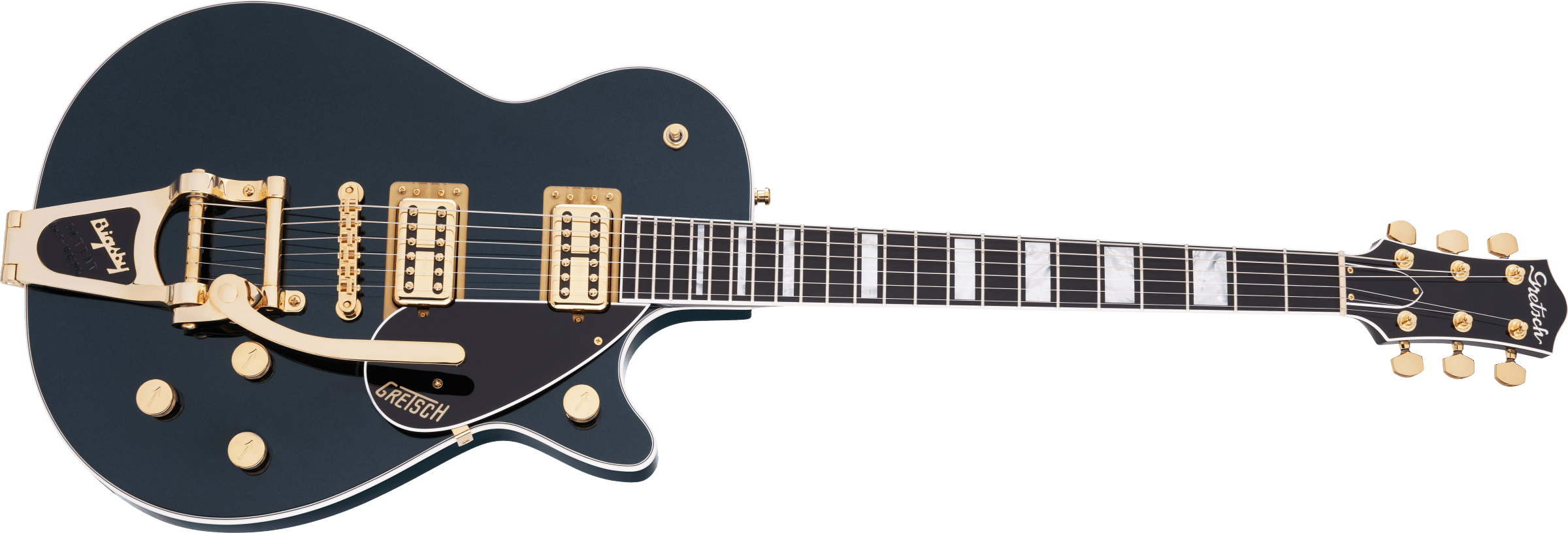Gretsch G6228TG Players Edition Jet™ BT with Bigsby® and Gold Hardware, Ebony Fingerboard, Midnight Sapphire