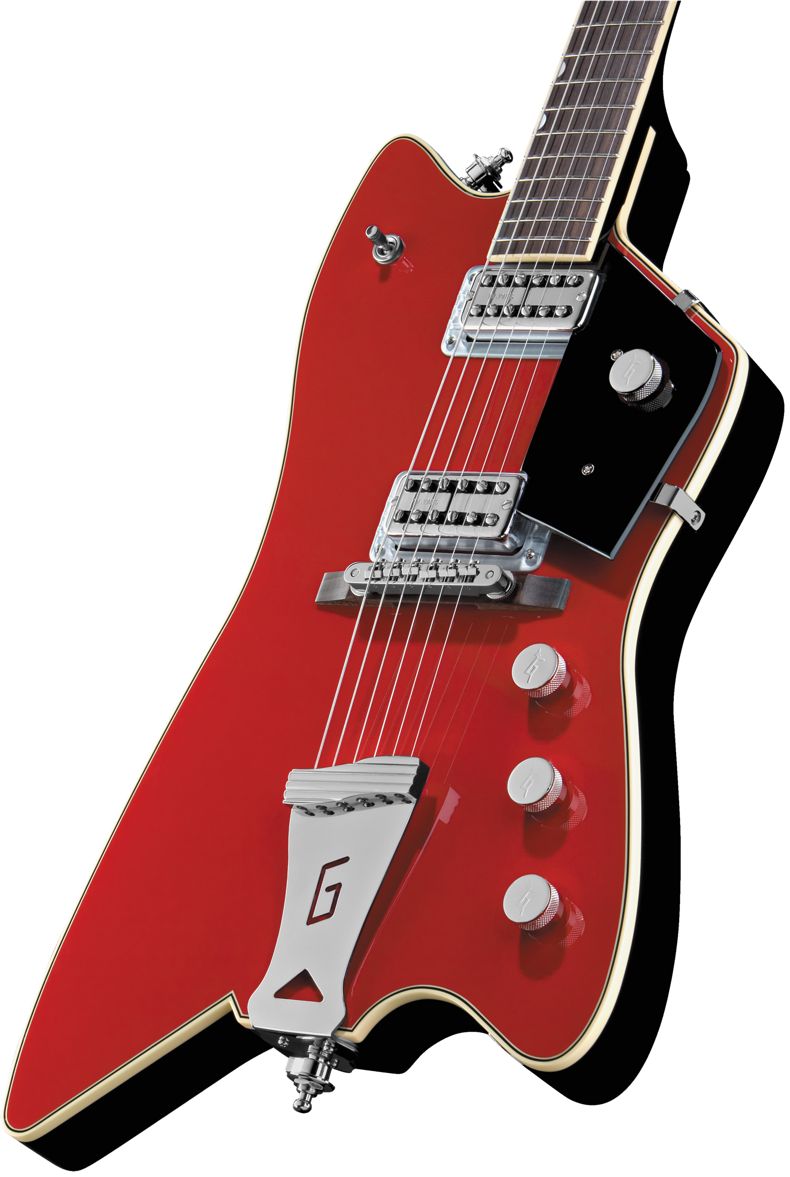 Gretsch G6199 Billy-Bo, "G" Cutout Tailpiece, TV Jones®, Rosewood Fingerboard, Firebird Red