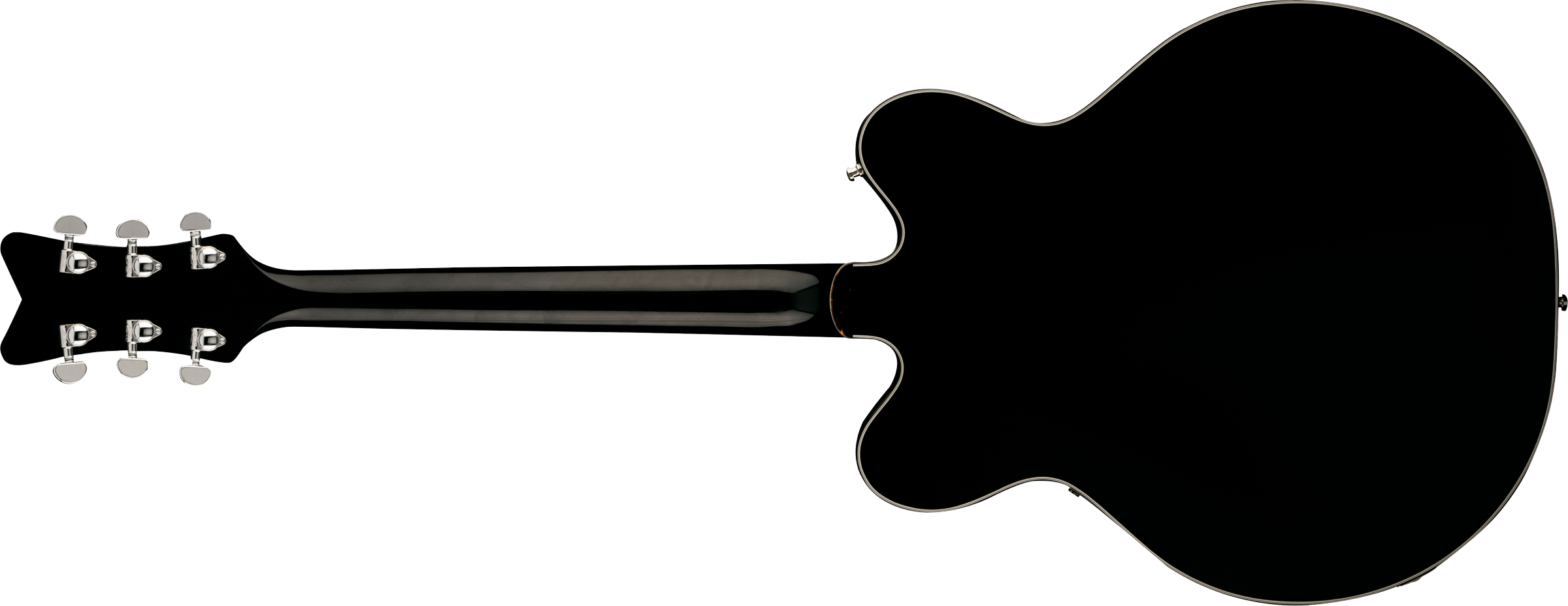 Gretsch G6636-RF Richard Fortus Signature Falcon™ Center Block with V-Stoptail, Ebony Fingerboard, Black
