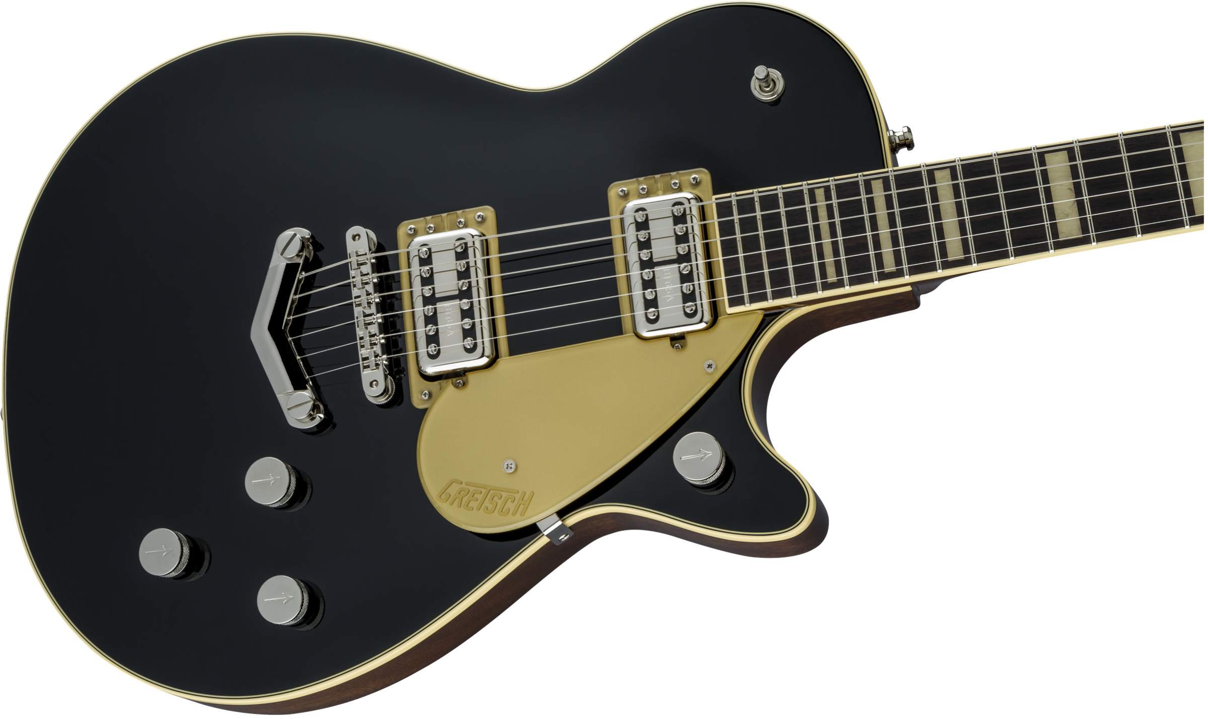 Gretsch G6228 Players Edition Jet™ BT with V-Stoptail, Rosewood Fingerboard, Black
