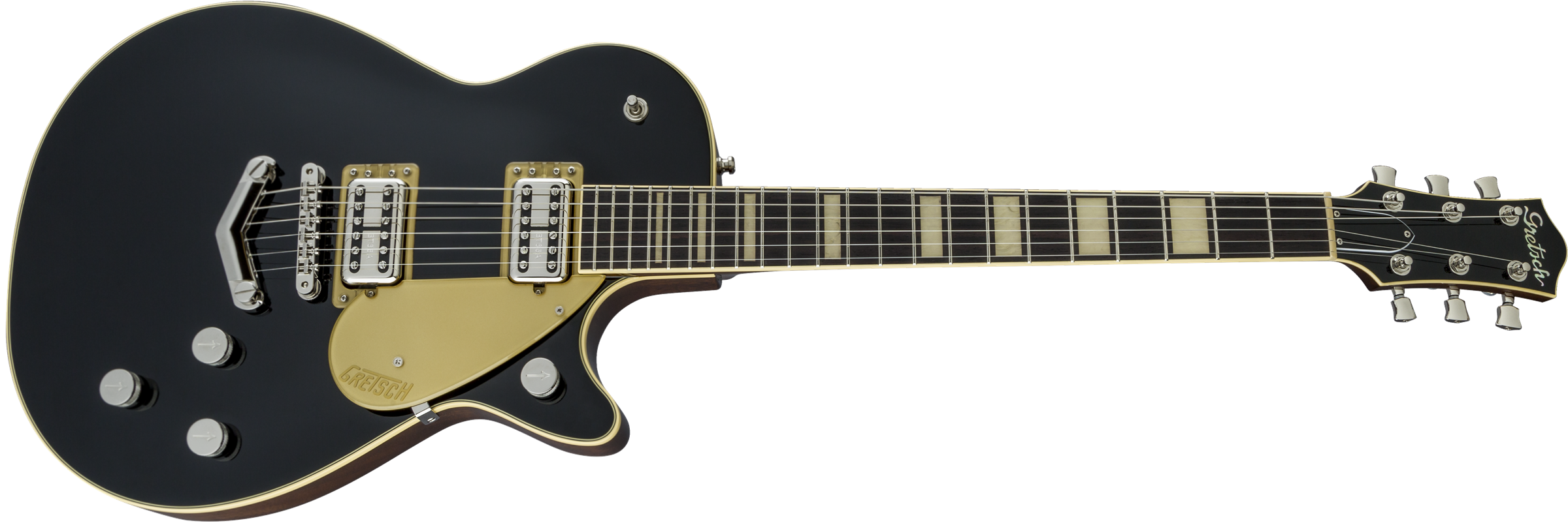 Gretsch G6228 Players Edition Jet™ BT with V-Stoptail, Rosewood Fingerboard, Black