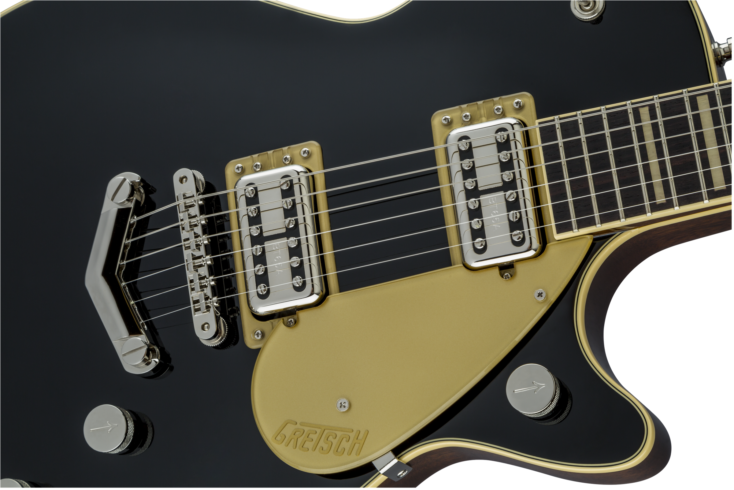 Gretsch G6228 Players Edition Jet™ BT with V-Stoptail, Rosewood Fingerboard, Black