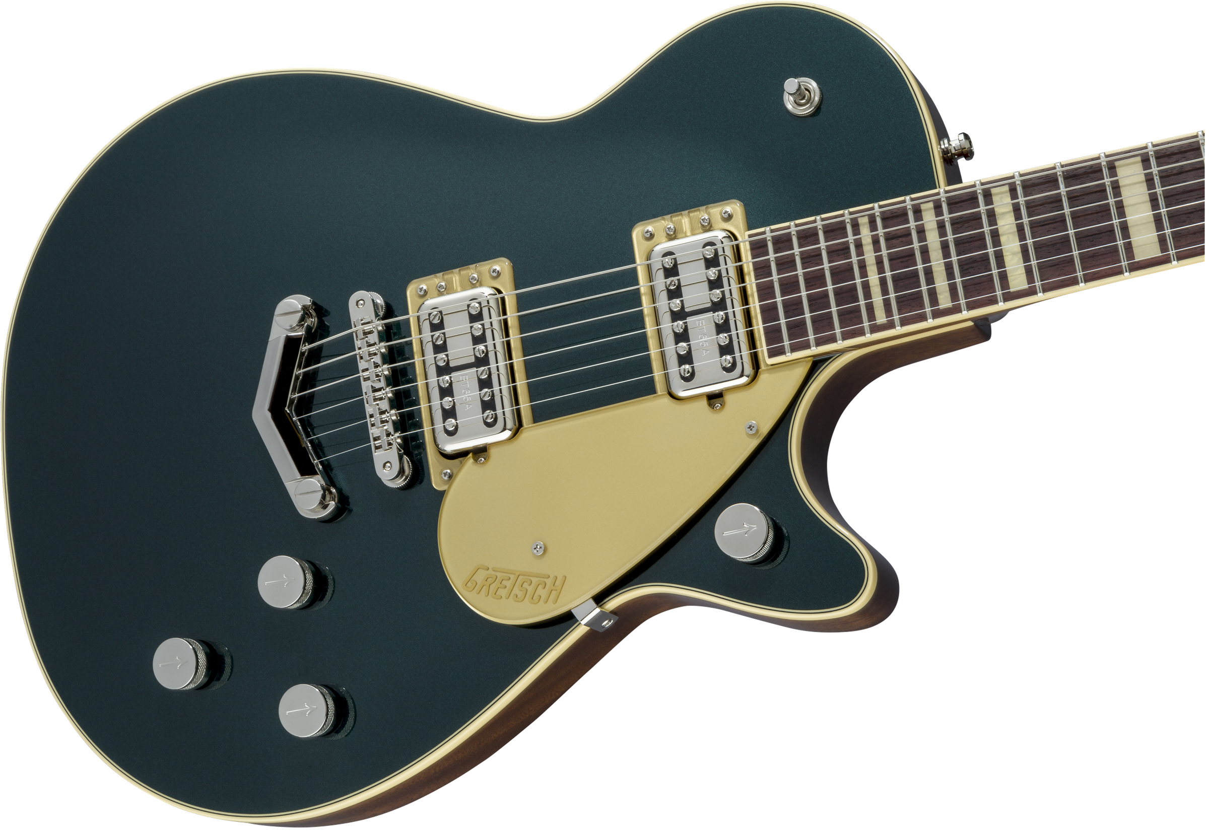 Gretsch G6228 Players Edition Jet™ BT with V-Stoptail, Rosewood Fingerboard, Cadillac Green