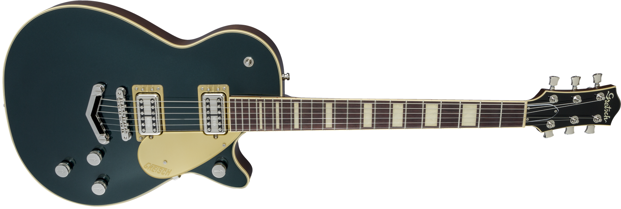 Gretsch G6228 Players Edition Jet™ BT with V-Stoptail, Rosewood Fingerboard, Cadillac Green