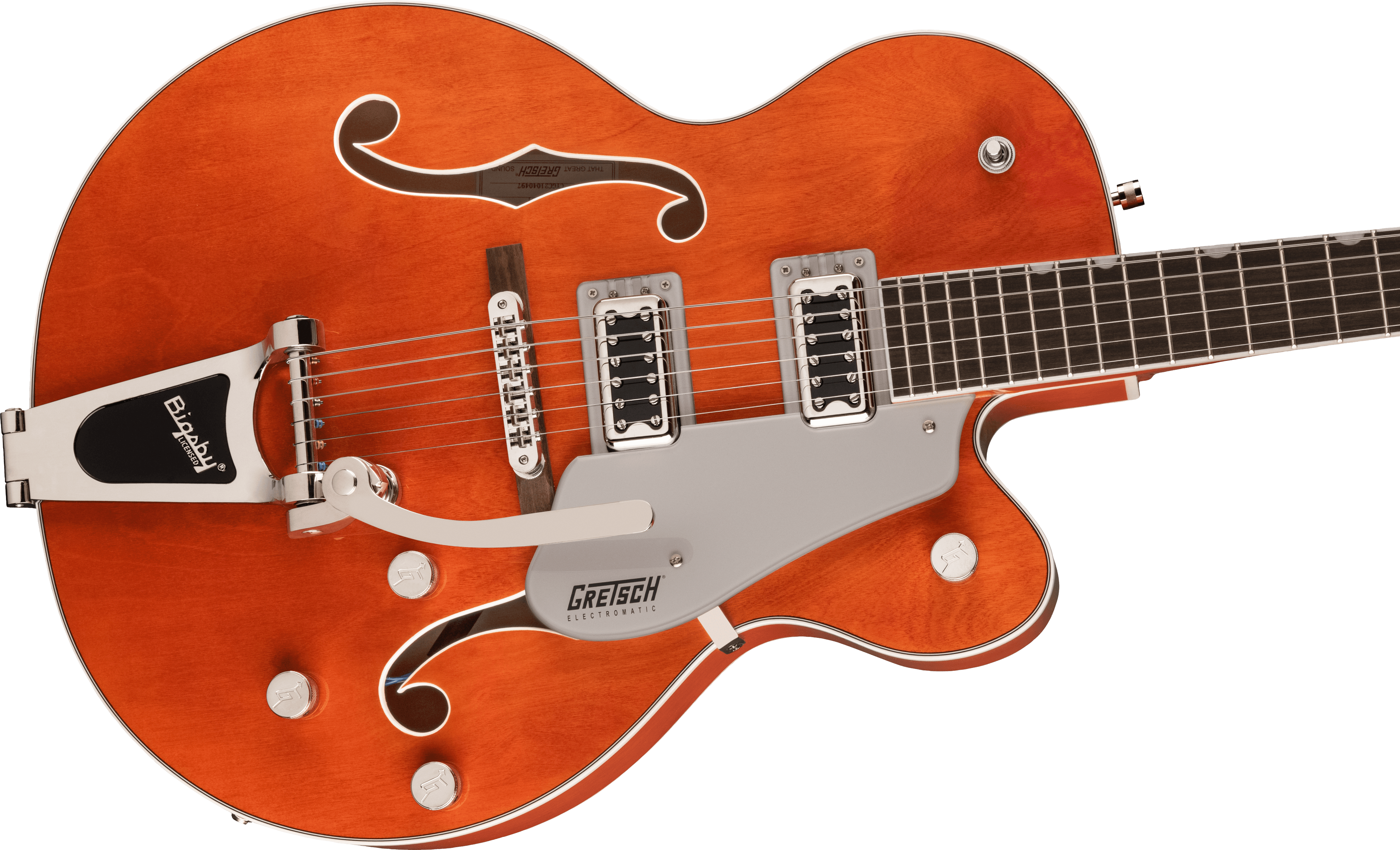 Gretsch G5420T Electromatic® Classic Hollow Body Single-Cut with Bigsby®, Laurel Fingerboard, Orange Stain