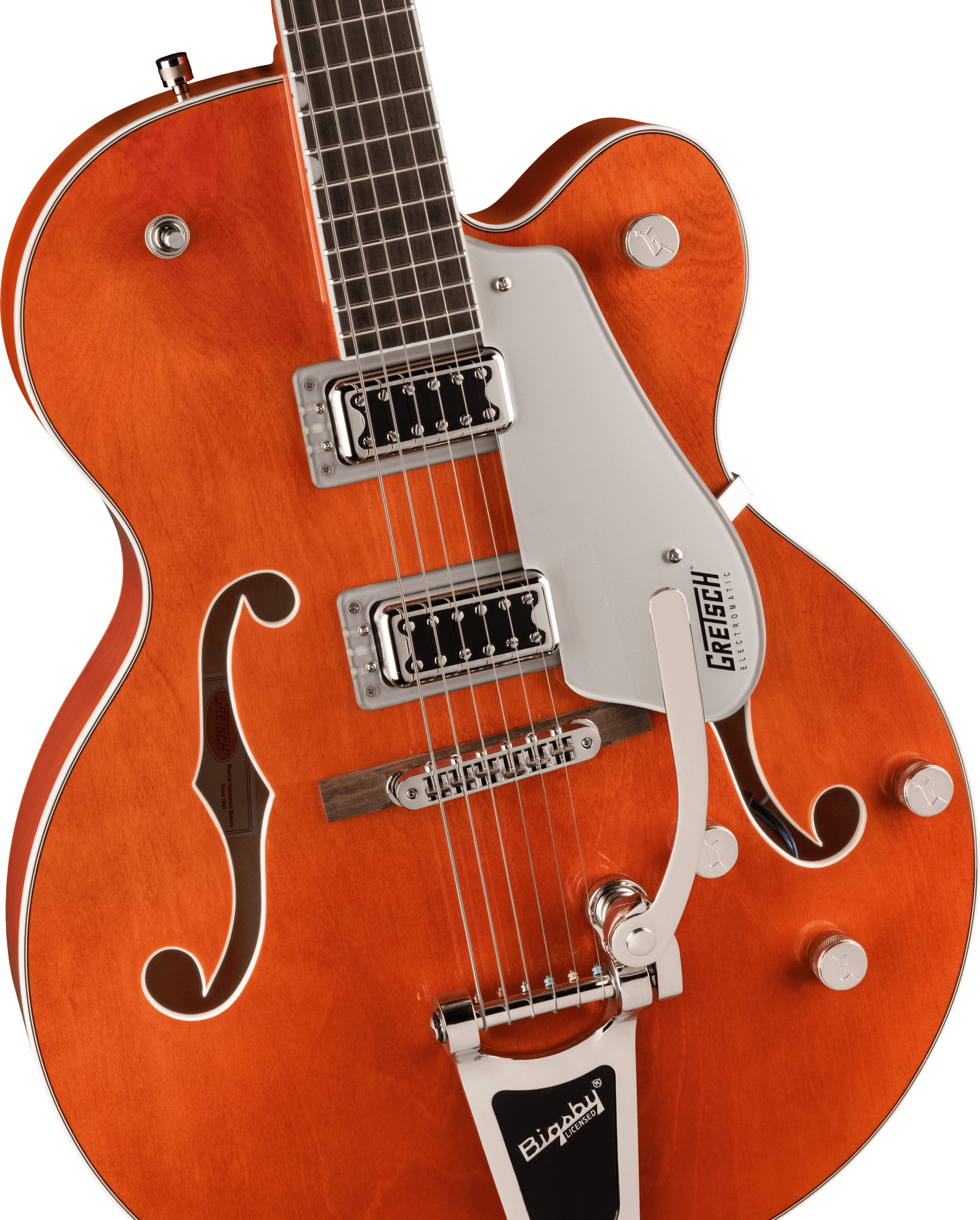 Gretsch G5420T Electromatic® Classic Hollow Body Single-Cut with Bigsby®, Laurel Fingerboard, Orange Stain