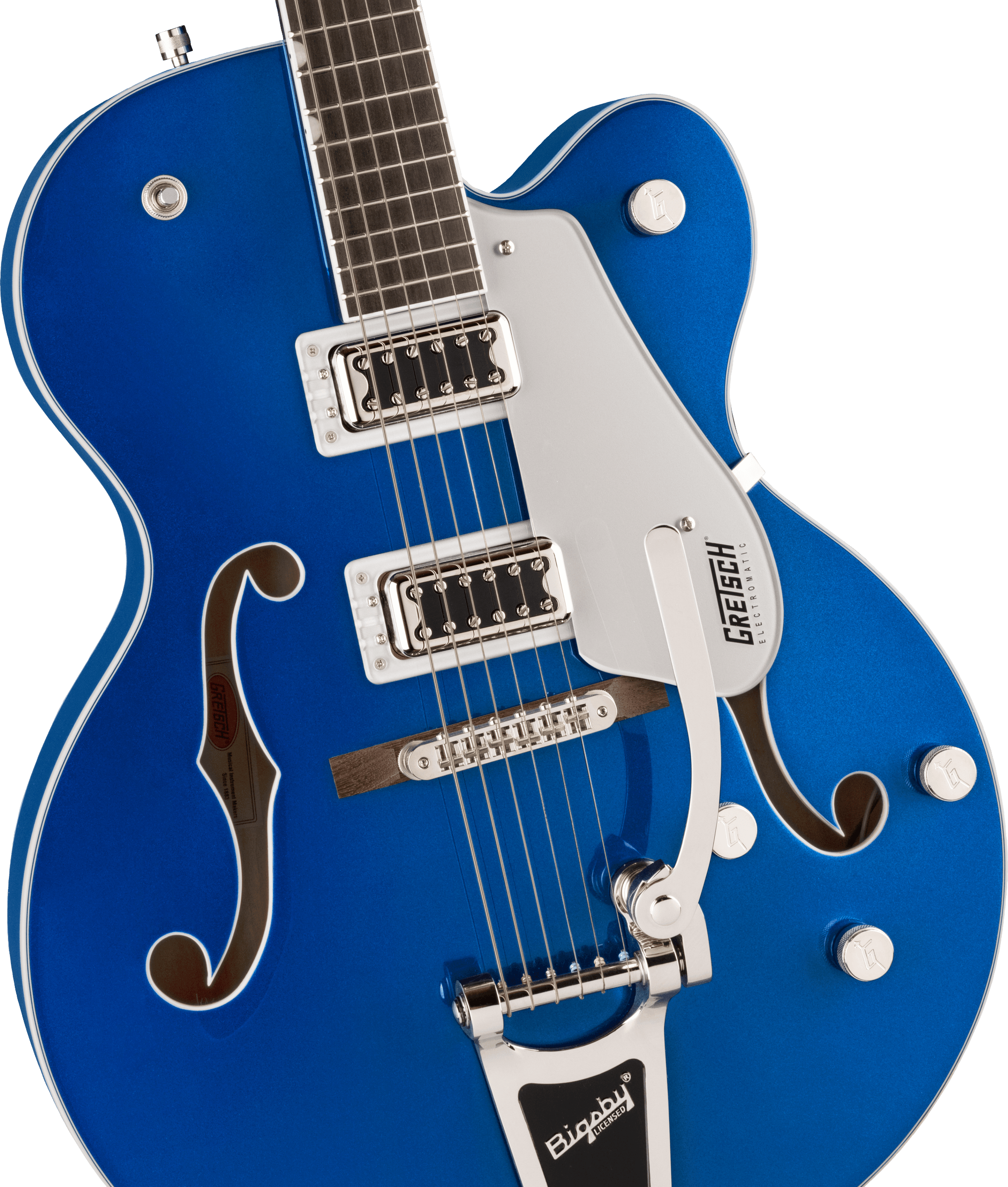 Gretsch -  G5420T Electromatic® Classic Hollow Body Single-Cut with Bigsby®, Laurel Fingerboard, Azure Metallic