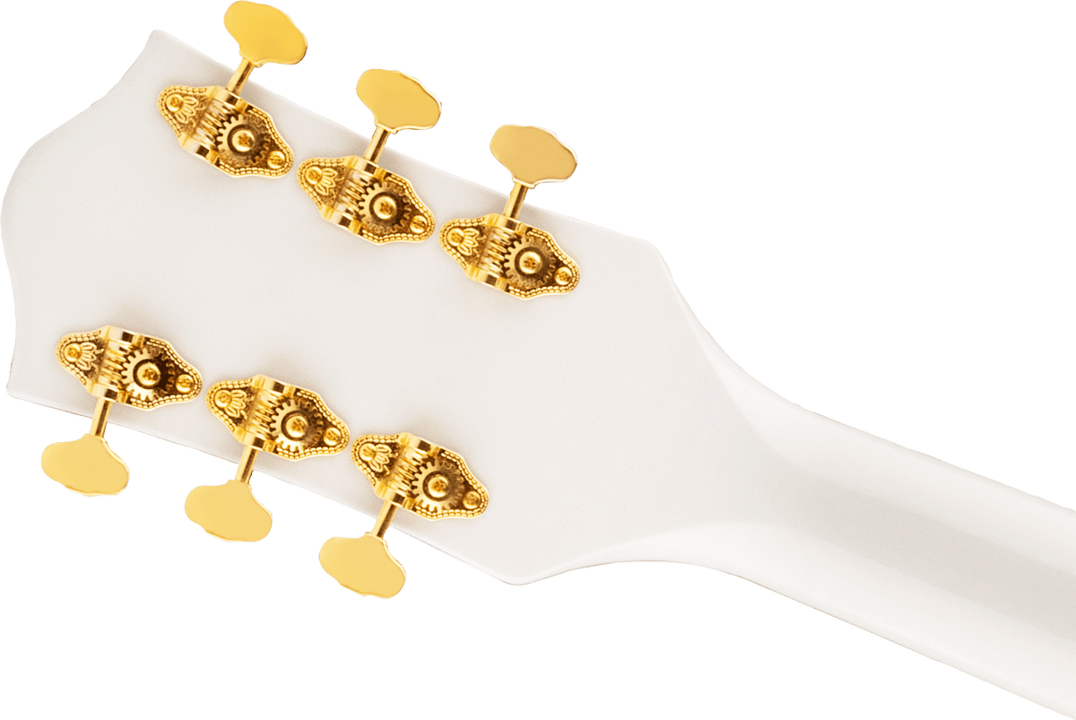 Gretsch - G5422TG Electromatic® Classic Hollow Body Double-Cut with Bigsby® and Gold Hardware- Laurel Fingerboard- Snowcrest White