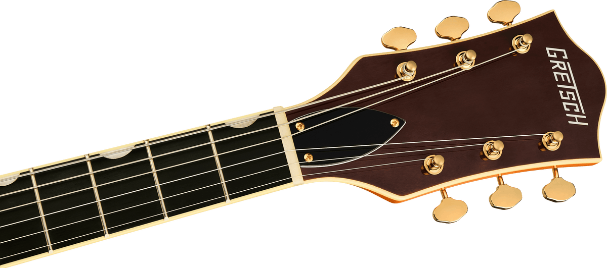 Gretsch Synchromatic™ Nashville™ Hollow Body Single-Cut with Bigsby®, Ebony Fingerboard, 50's Orange Stain