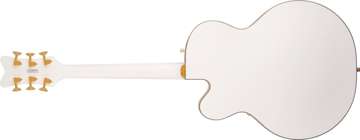 Gretsch Synchromatic™ Falcon™ Hollow Body Single-Cut with Bigsby®, Ebony Fingerboard, Snowcrest White