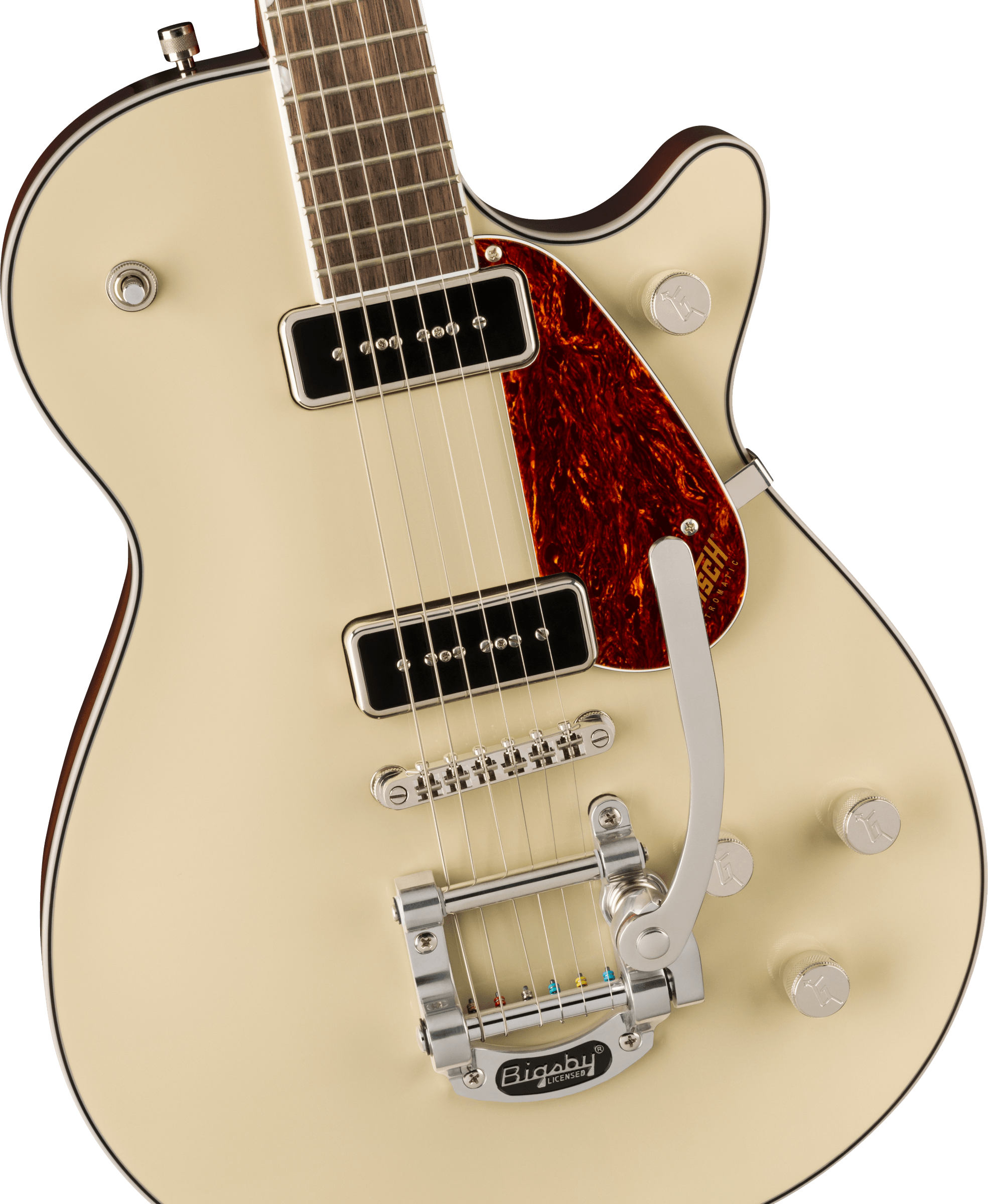 Gretsch G5210T-P90 Electromatic® Jet™ Two 90 Single-Cut with Bigsby®, Laurel Fingerboard, Vintage White