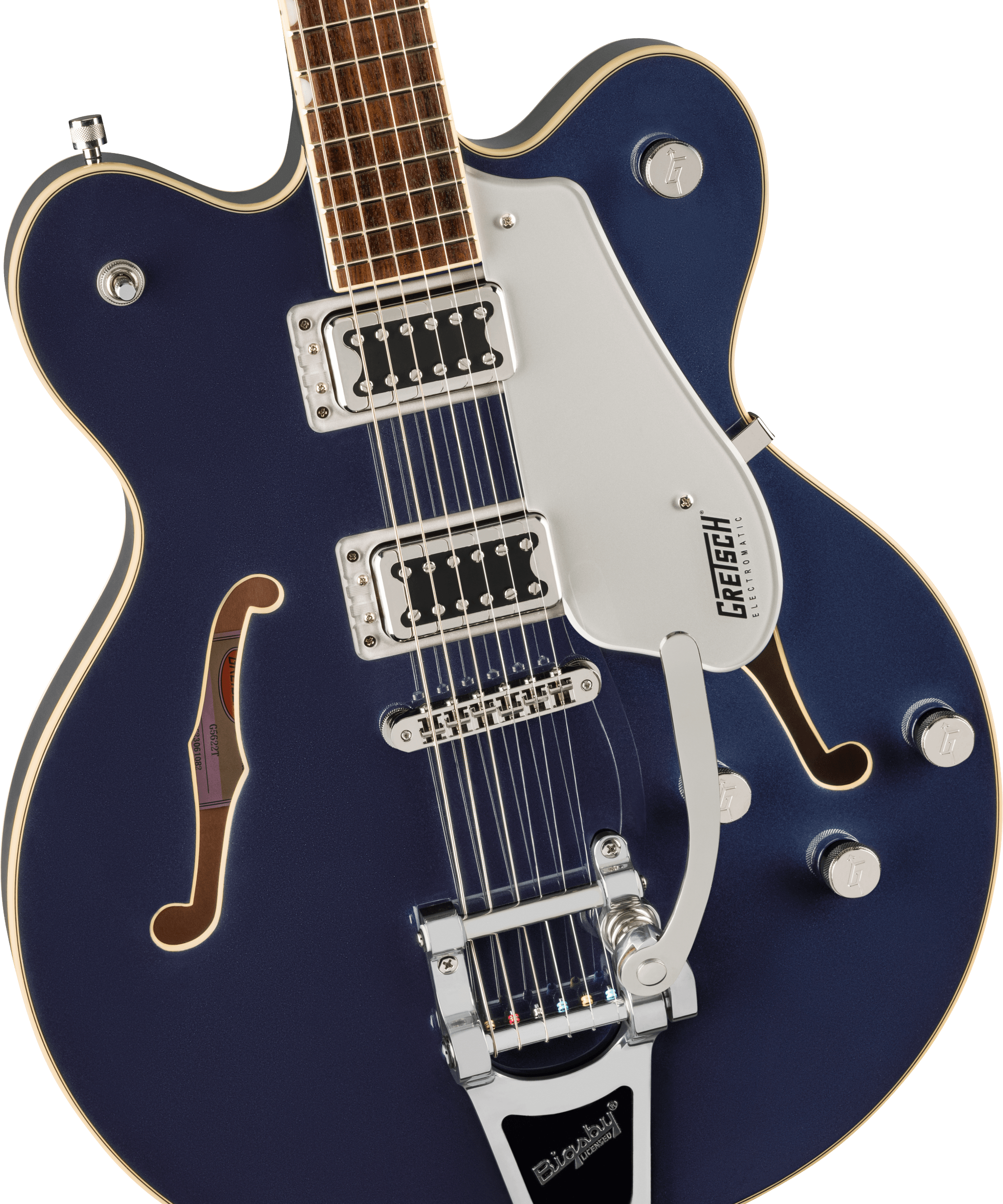 Gretsch G5622T Electromatic® Center Block Double-Cut with Bigsby®, Laurel Fingerboard, Midnight Sapphire