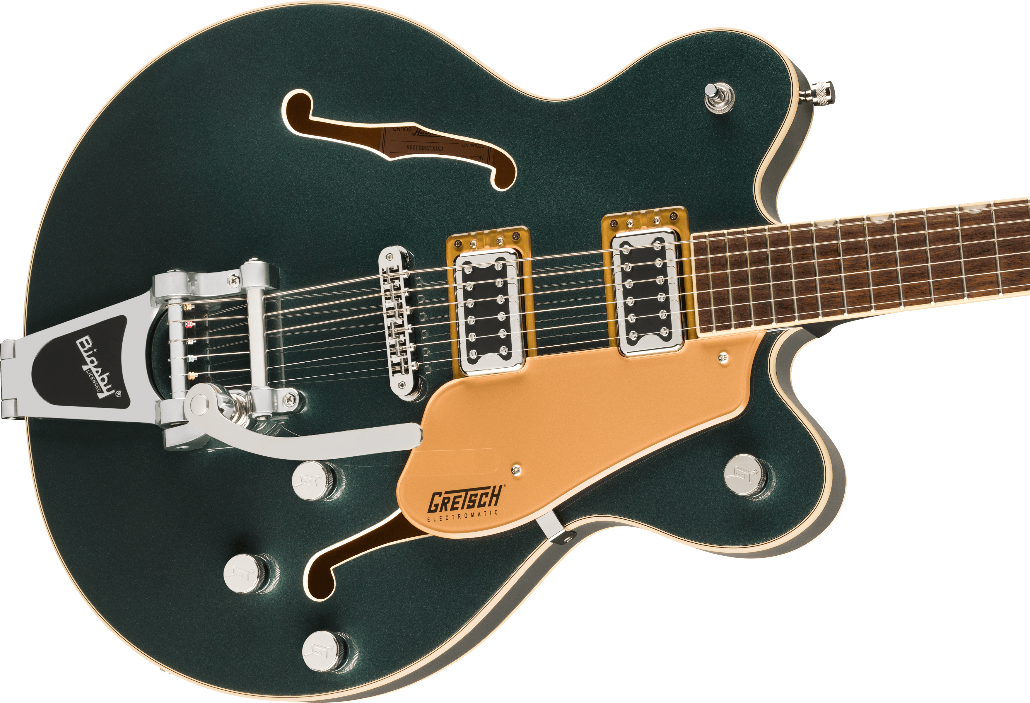 Gretsch G5622T Electromatic® Center Block Double-Cut with Bigsby®, Laurel Fingerboard, Cadillac Green
