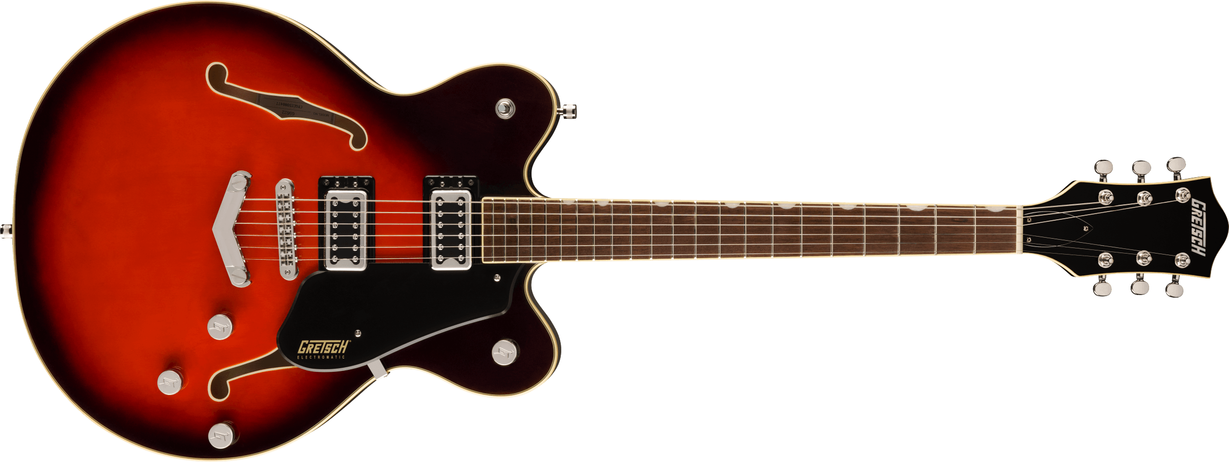 Gretsch G5622 Electromatic® Center Block Double-Cut with V-Stoptail, Laurel Fingerboard, Claret Burst