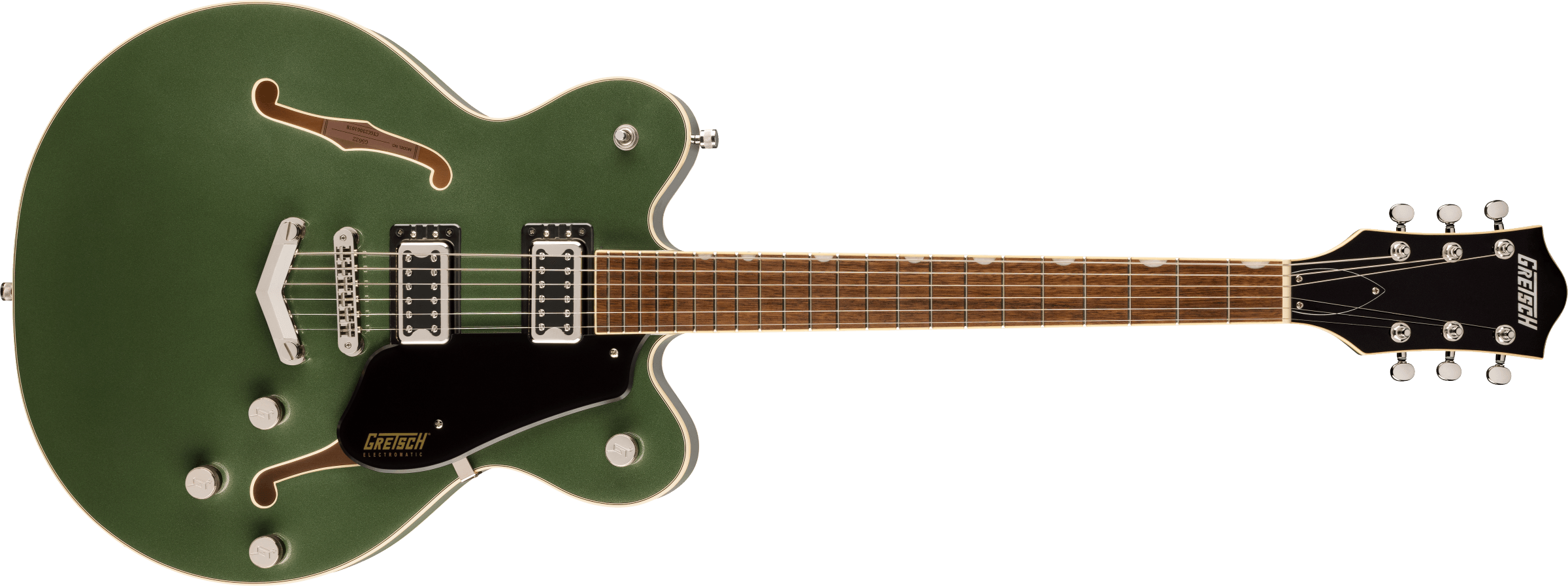 Gretsch G5622 Electromatic® Center Block Double-Cut with V-Stoptail, Laurel Fingerboard, Olive Metallic