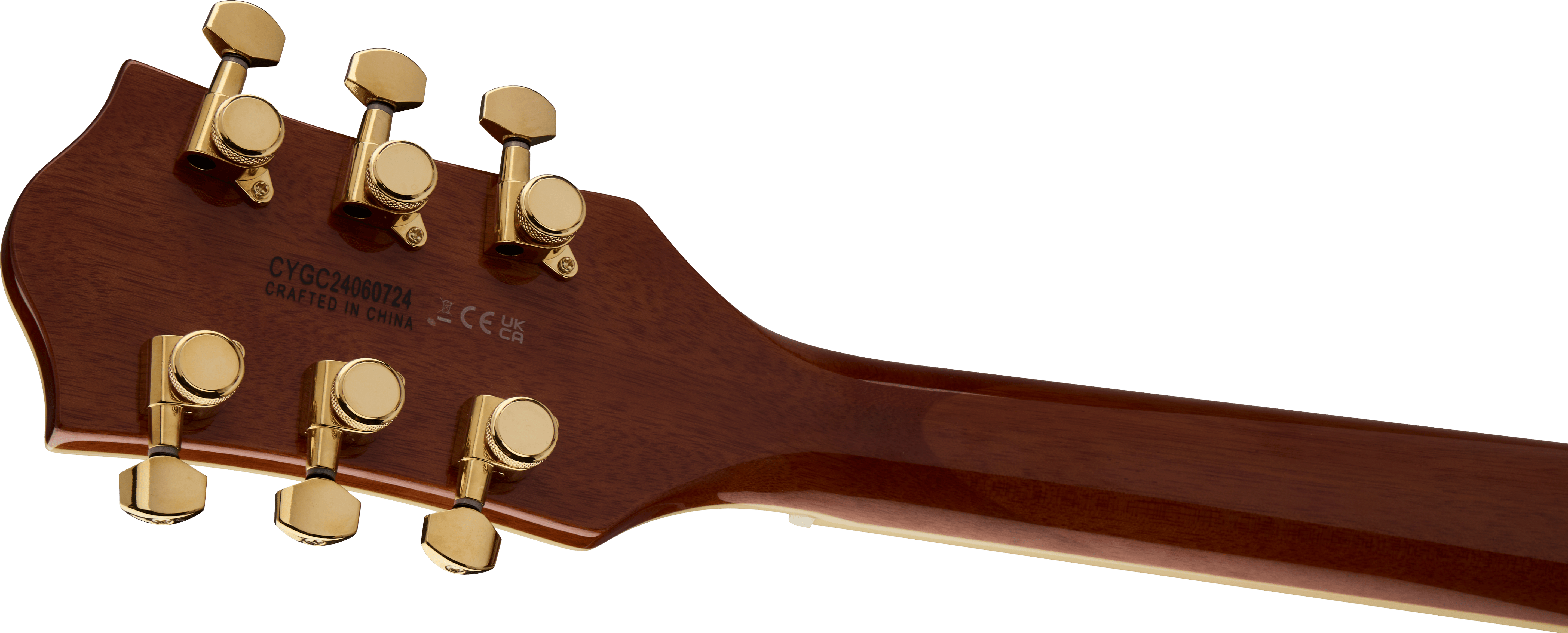 Gretsch Electromatic® LTD Flame Okoume Broadkaster® Double-Cut with Bigsby®, Rosewood Fingerboard, Roundup Orange