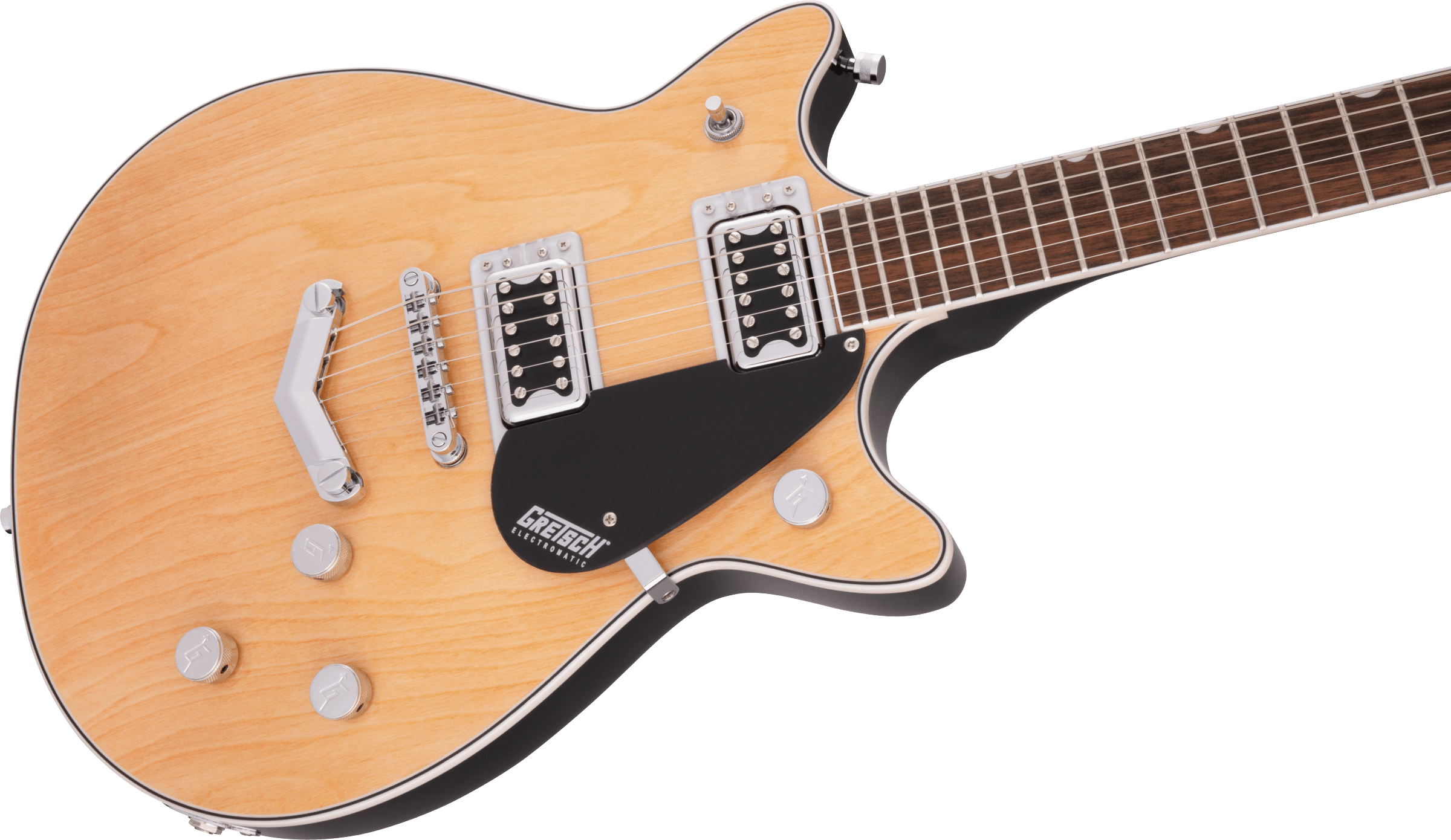 Gretsch G5222 Electromatic® Double Jet™ BT with V-Stoptail, Laurel Fingerboard, Aged Natural