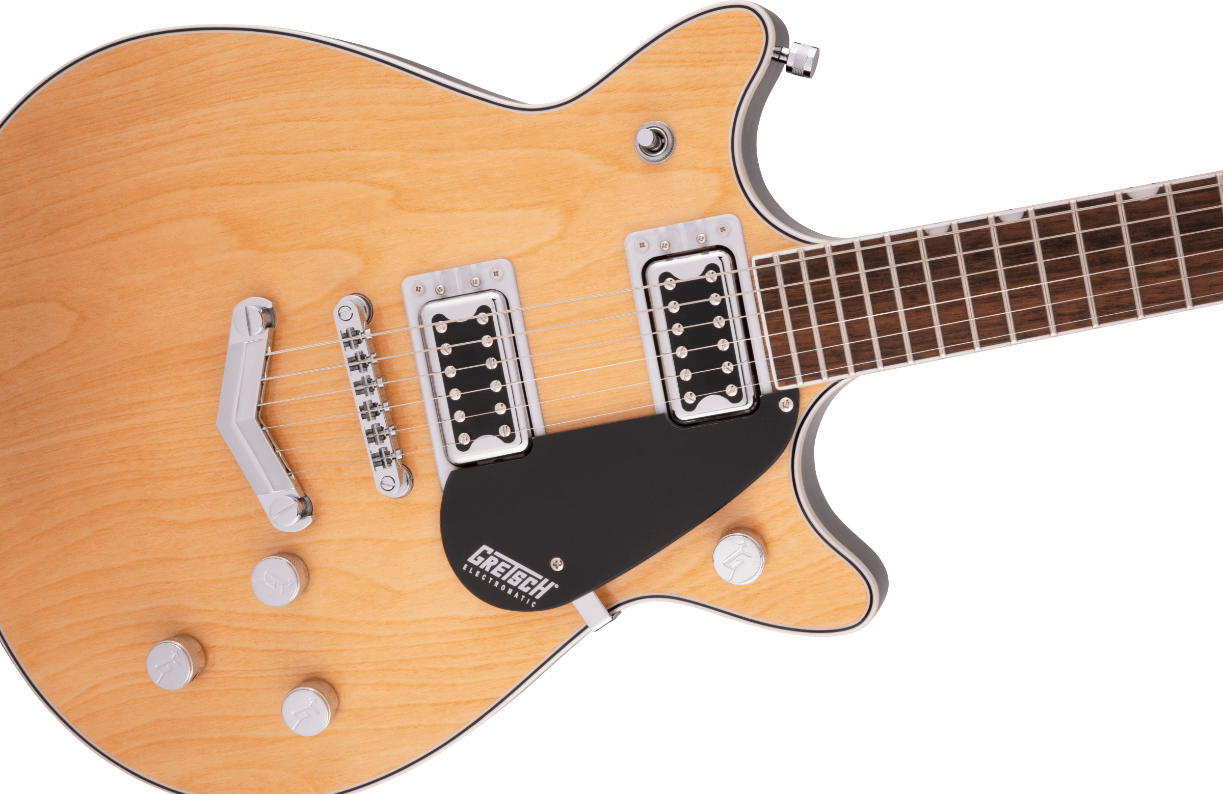 Gretsch G5222 Electromatic® Double Jet™ BT with V-Stoptail, Laurel Fingerboard, Aged Natural