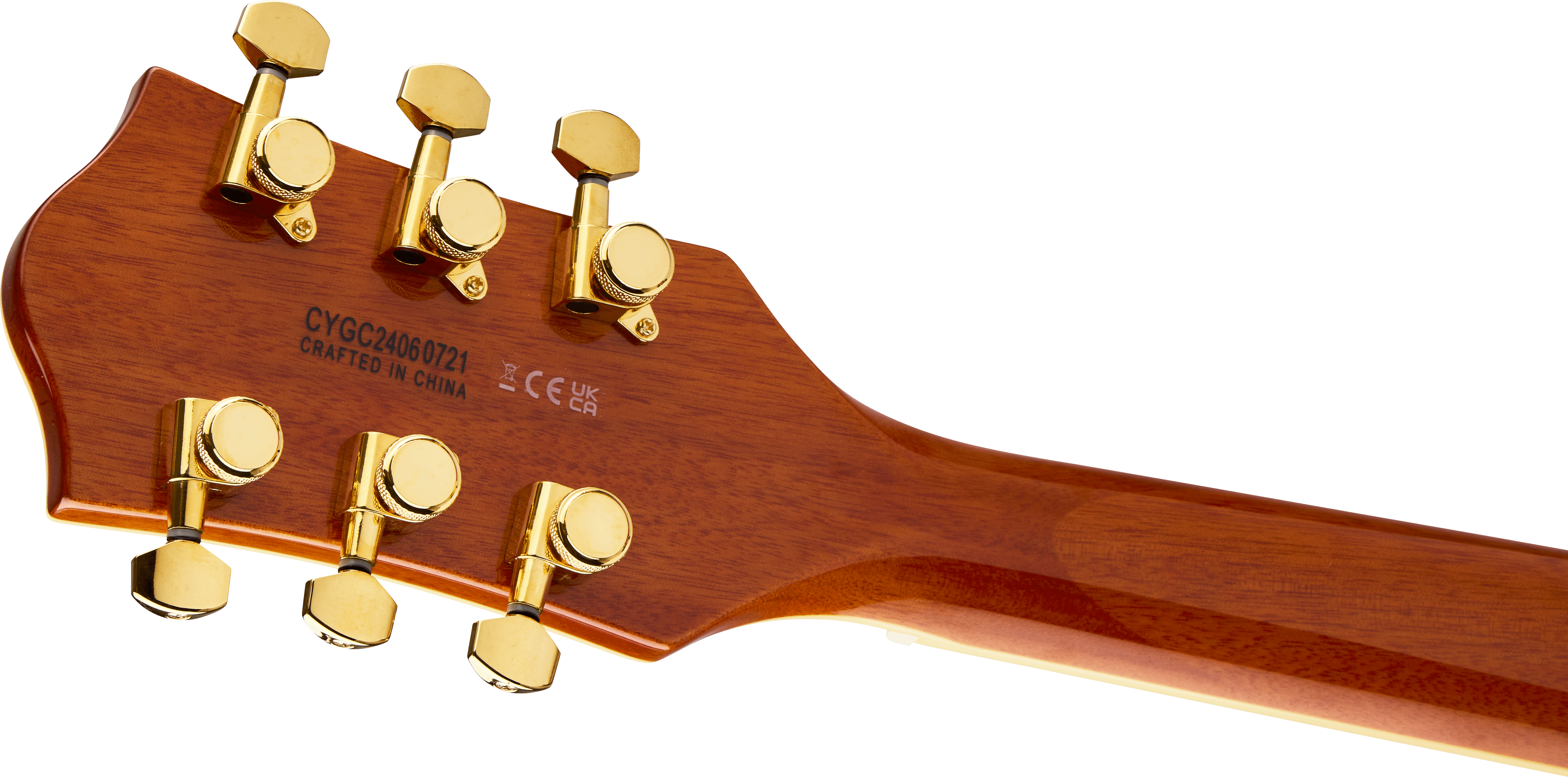 Gretsch Electromatic® LTD Flame Okoume Broadkaster® Jr. Single -Cut with Bigsby®, Rosewood Fingerboard, Roundup Orange