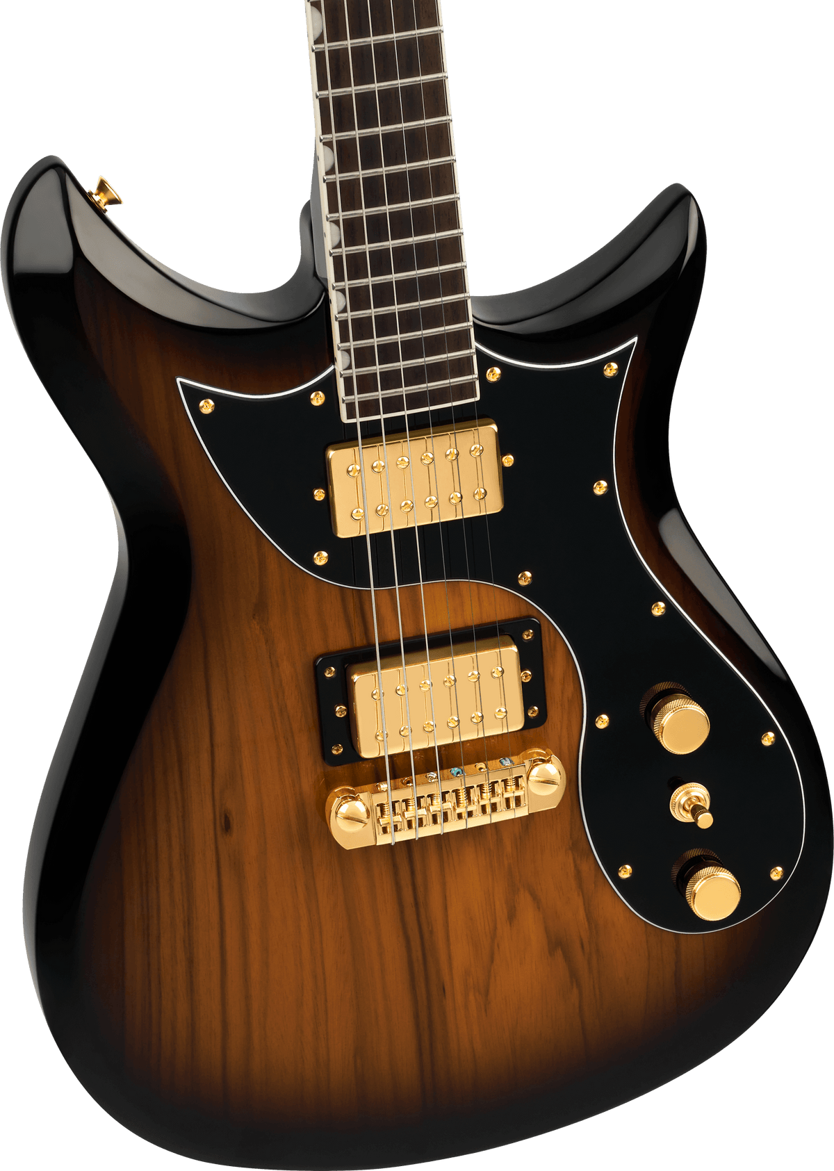 Gretsch Limited Edition Electromatic® Black Limba CVT, Rosewood Fingerboard, Sunburst