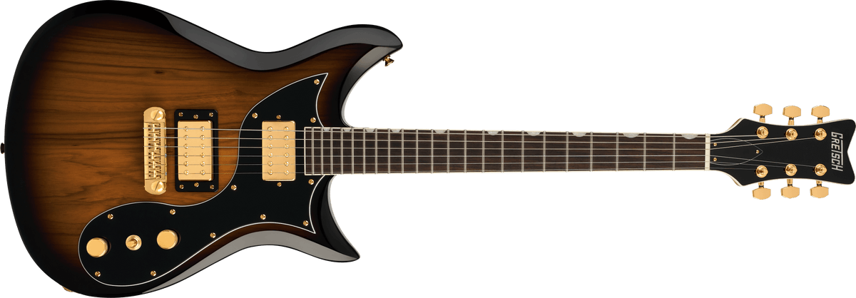 Gretsch Limited Edition Electromatic® Black Limba CVT, Rosewood Fingerboard, Sunburst